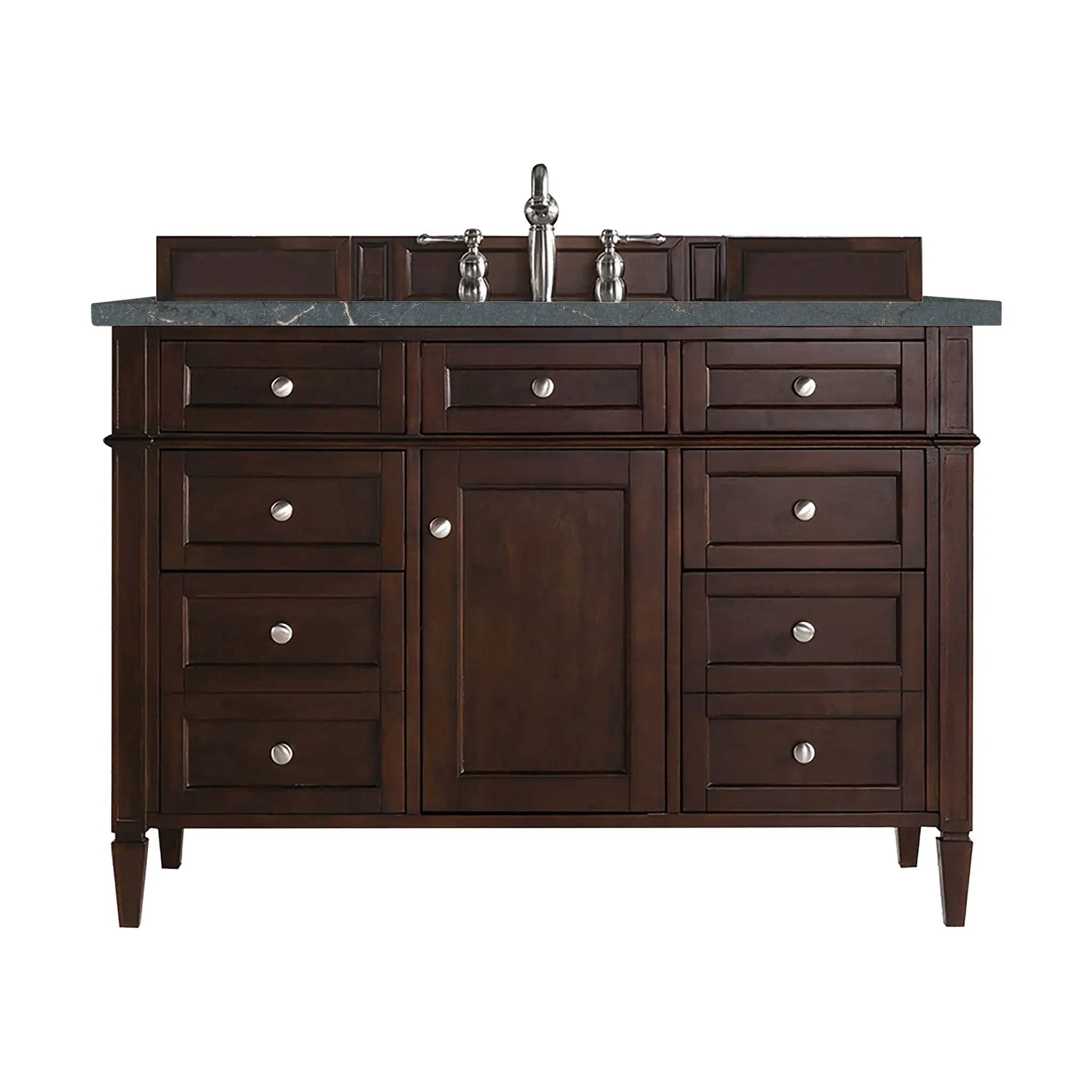 James Martin Brittany 48" Single Vanity Set - Burnished Mahogany by James Martin Vanities