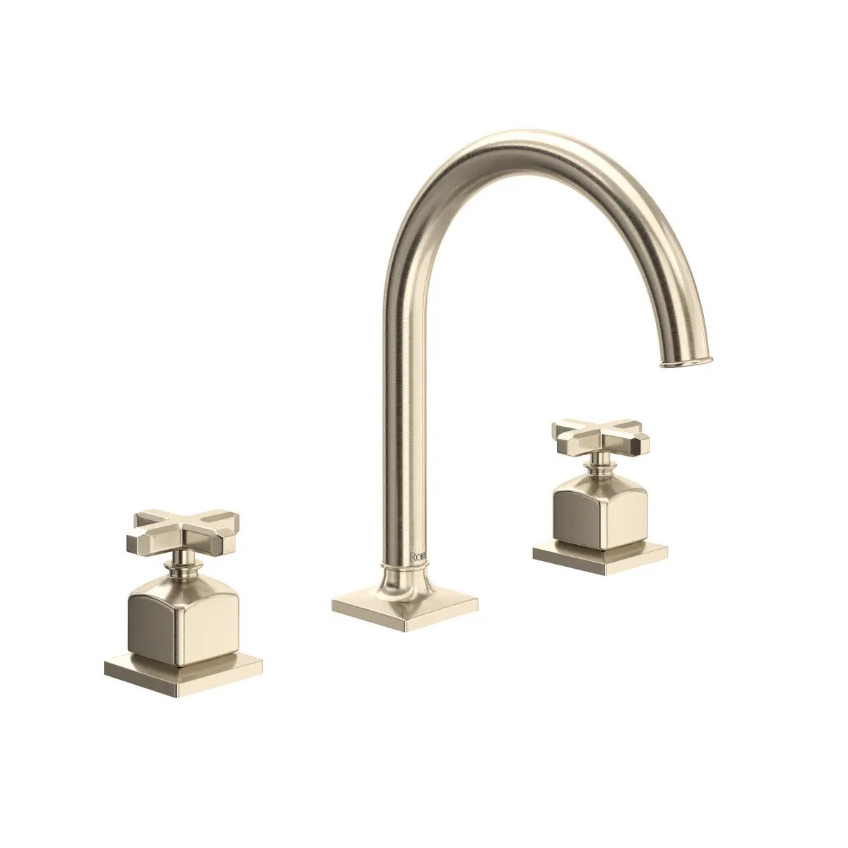 Rohl Apothecary Widespread Lavatory Faucet with C-Spout by Rohl