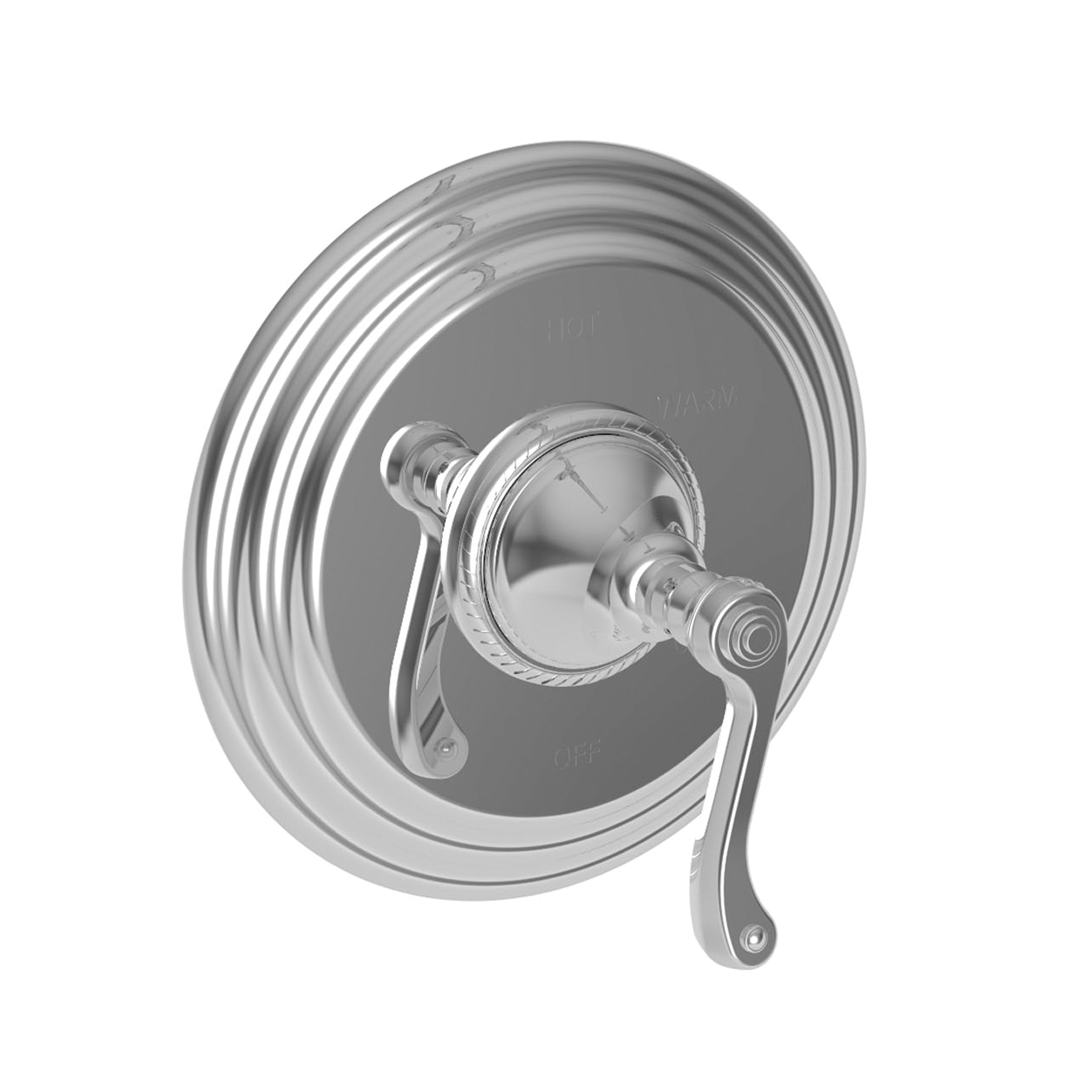 polished chrome trim plate