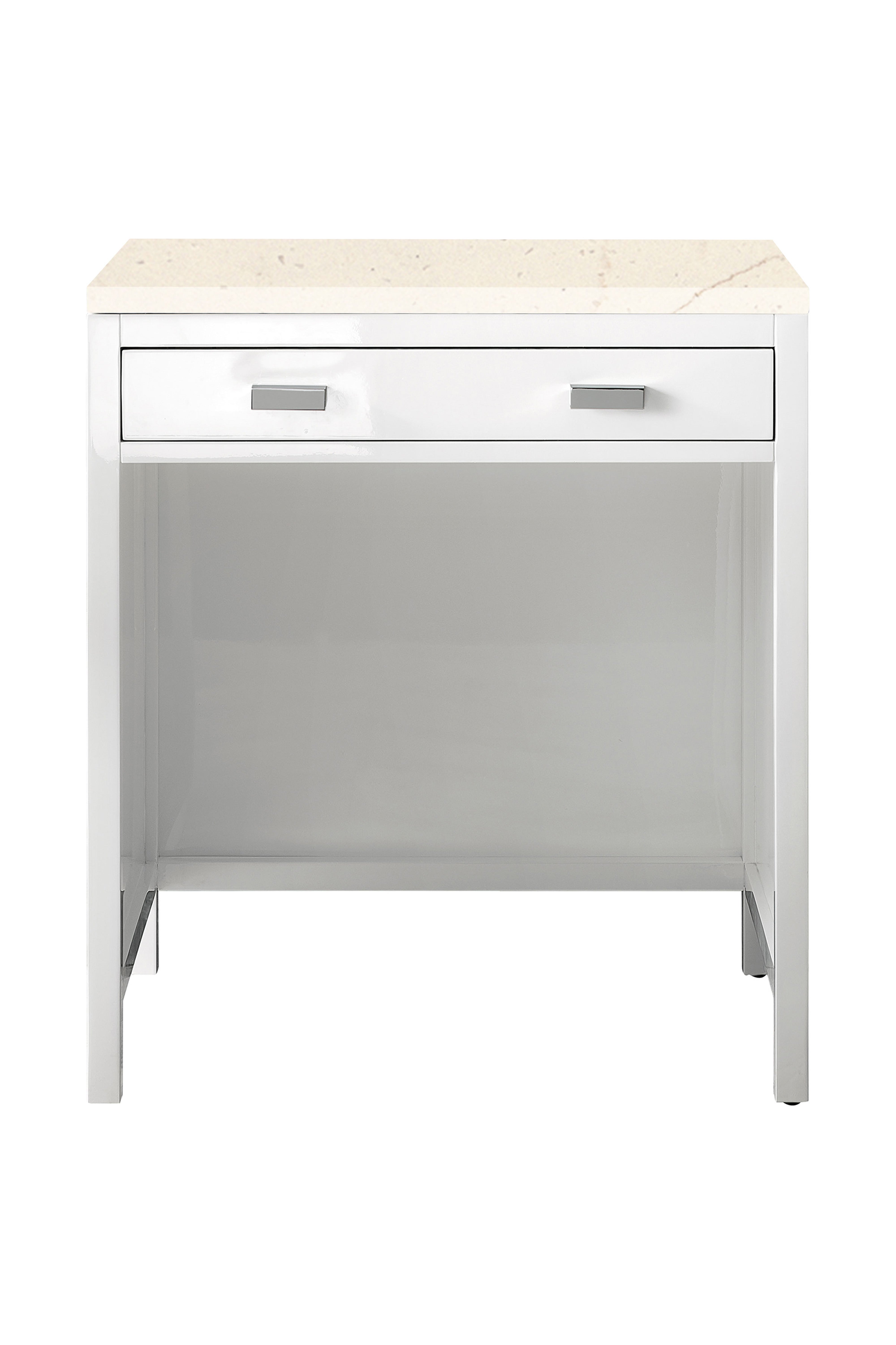James Martin Addison 30" Countertop Unit - Glossy White by James Martin Vanities