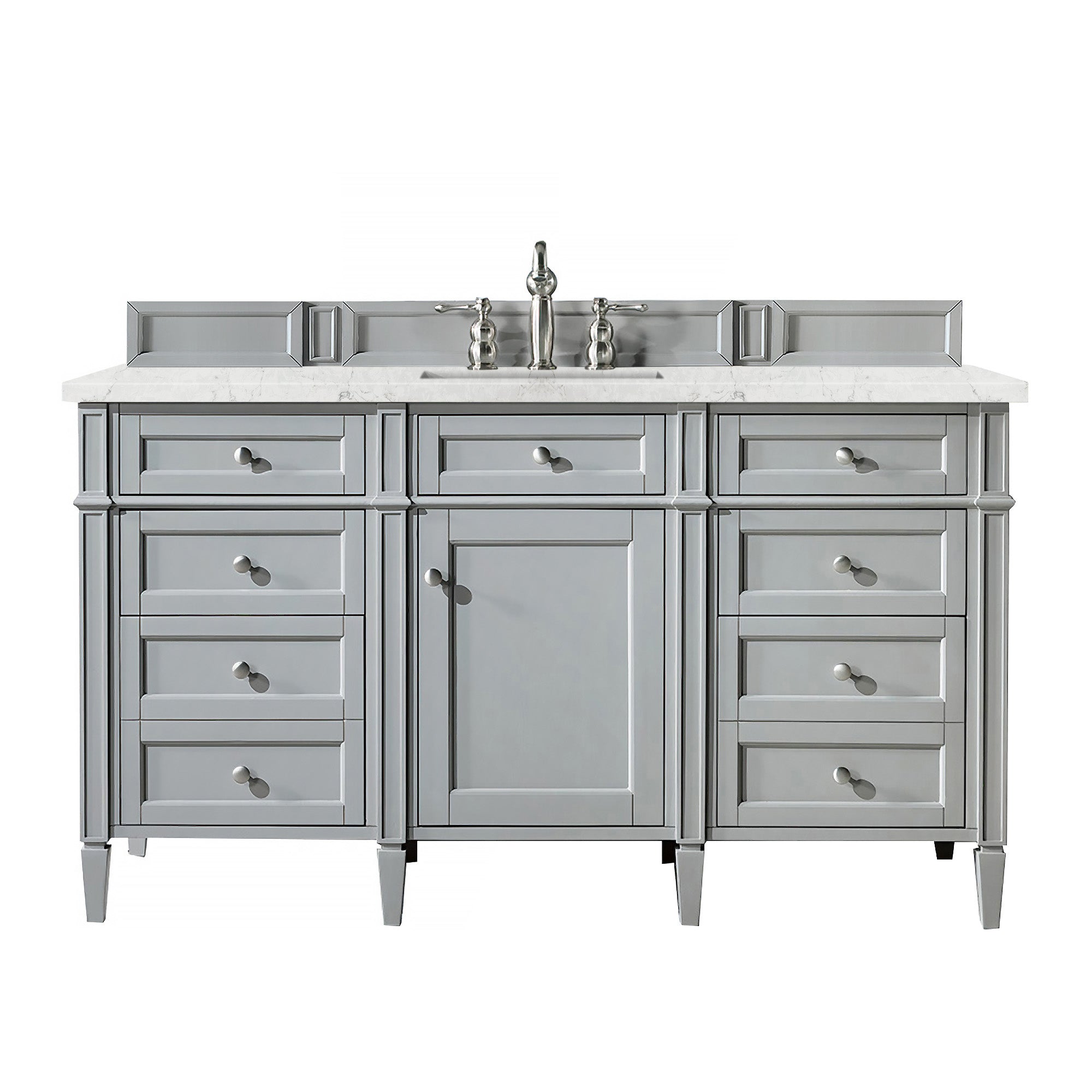 James Martin Vanities Brittany 60" Single Vanity - Urban Gray
