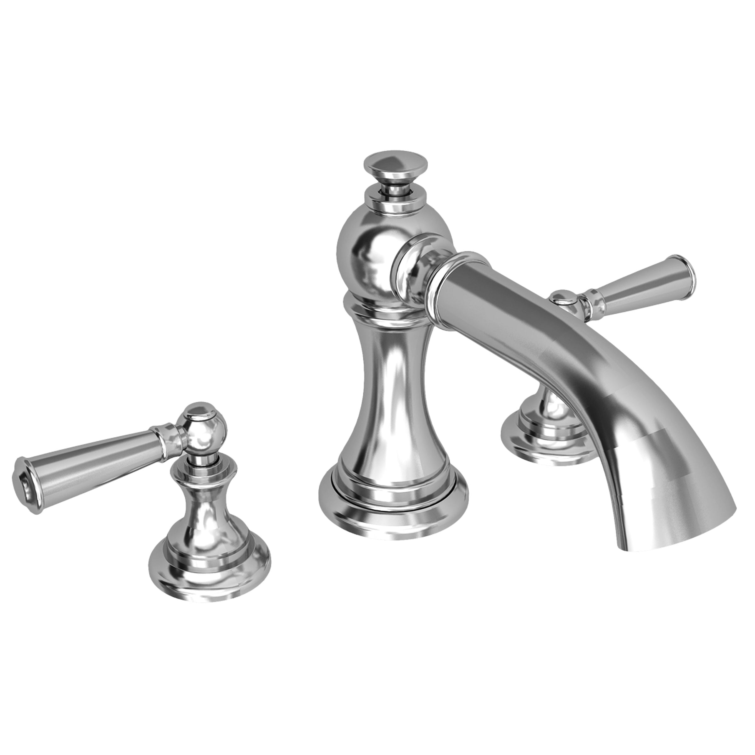polished chrome tub faucet