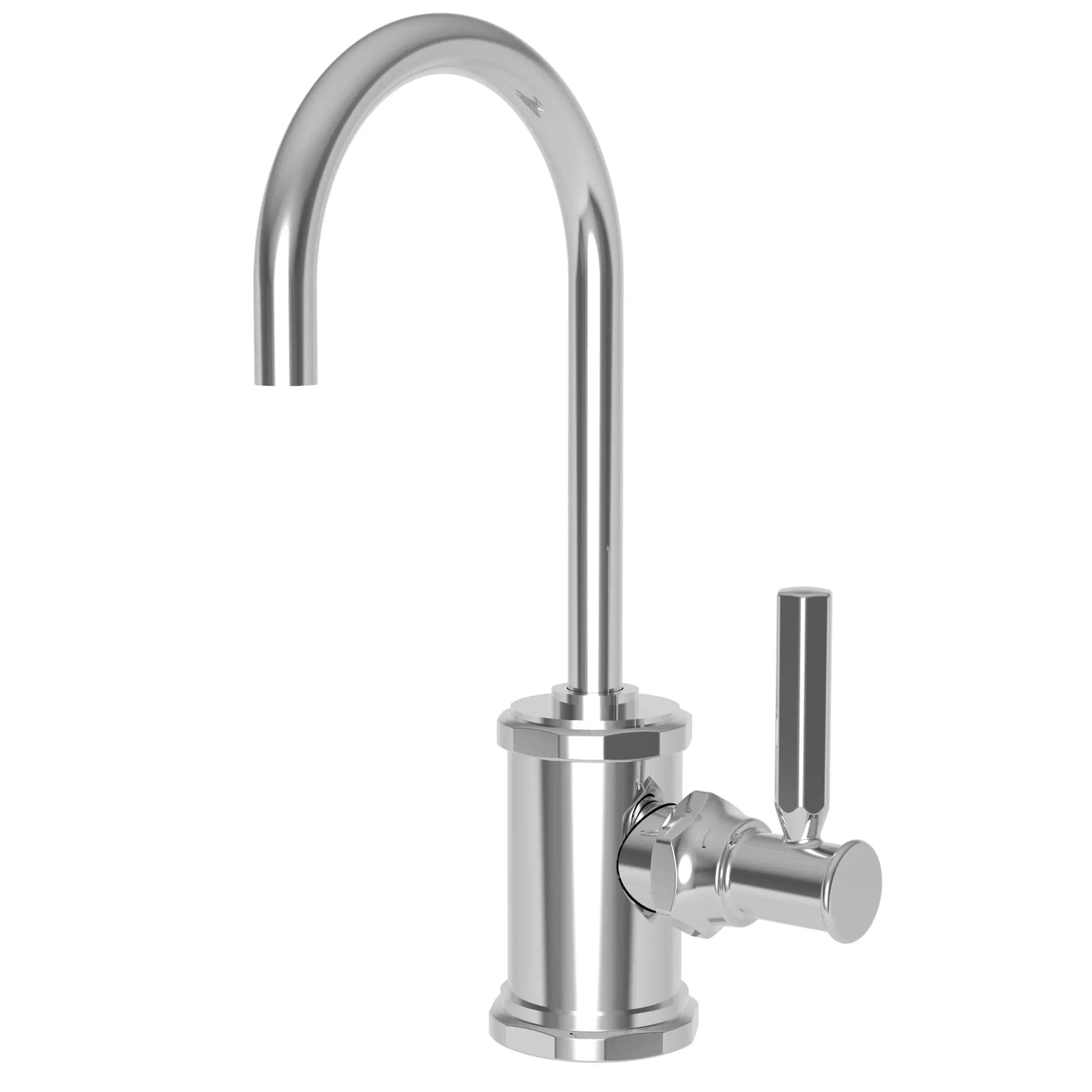 polished chrome water dispenser
