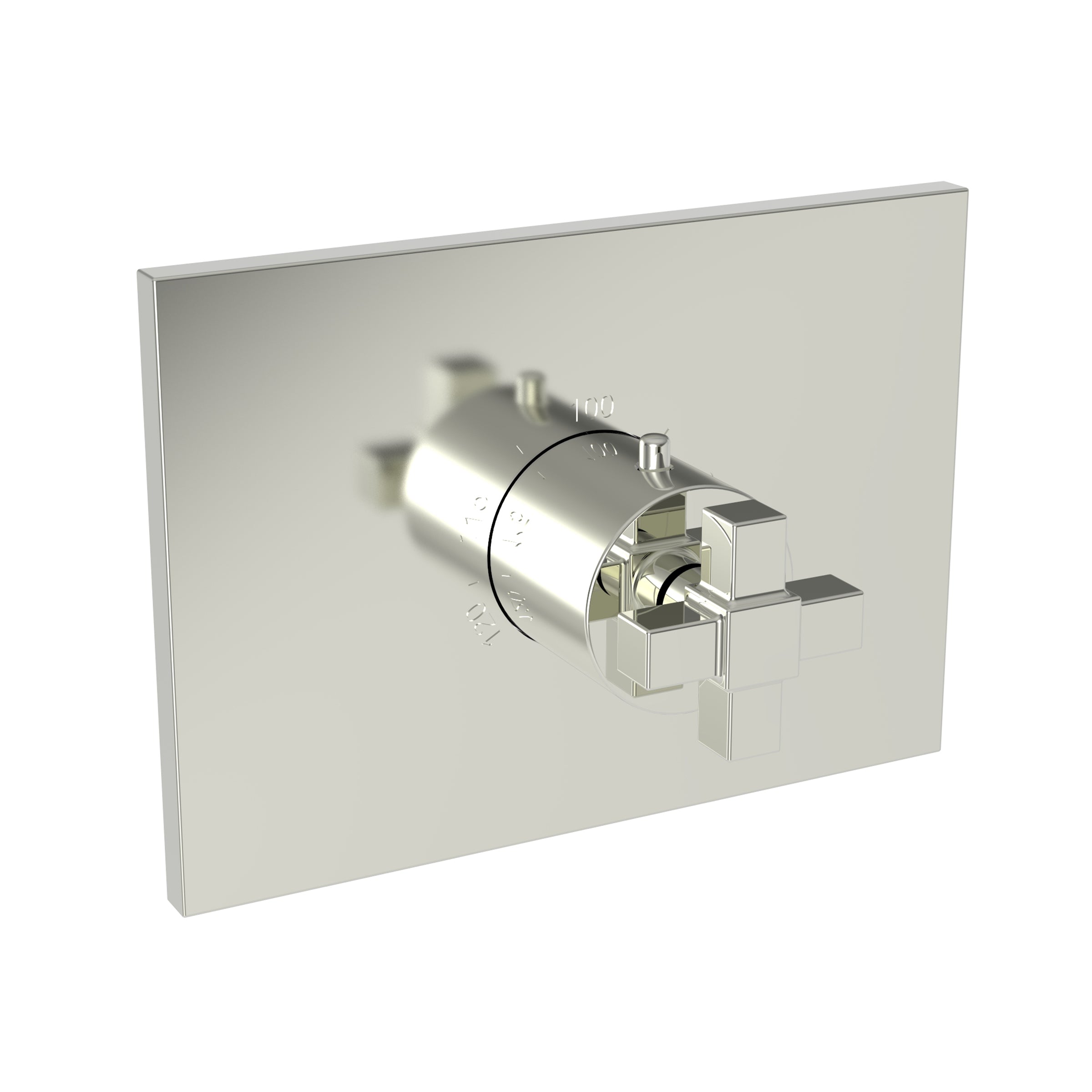 Newport Brass Malvina 3/4" Square Thermostatic Trim Plate with Handle
