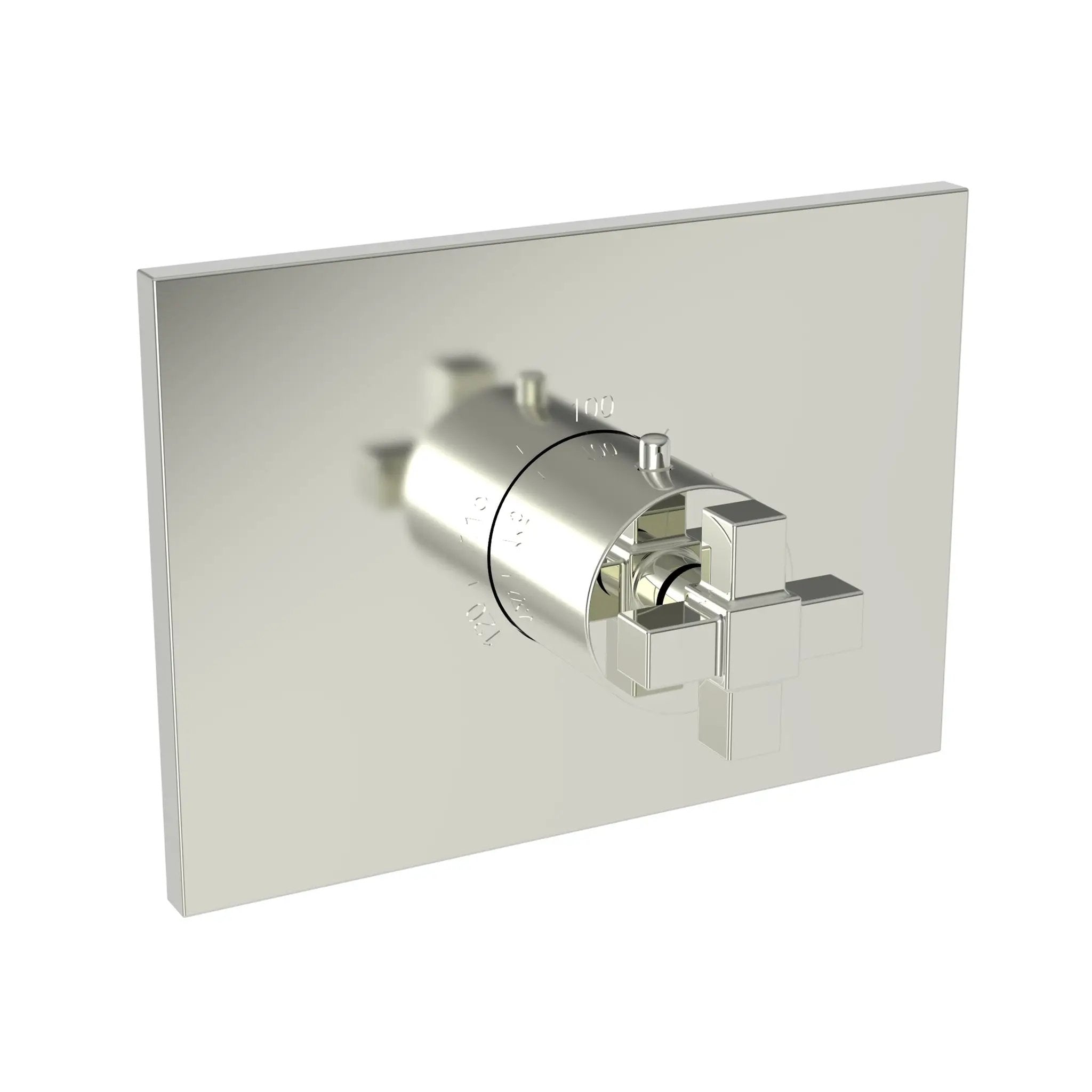 Newport Brass Malvina 3/4" Square Thermostatic Trim Plate with Handle by Newport Brass