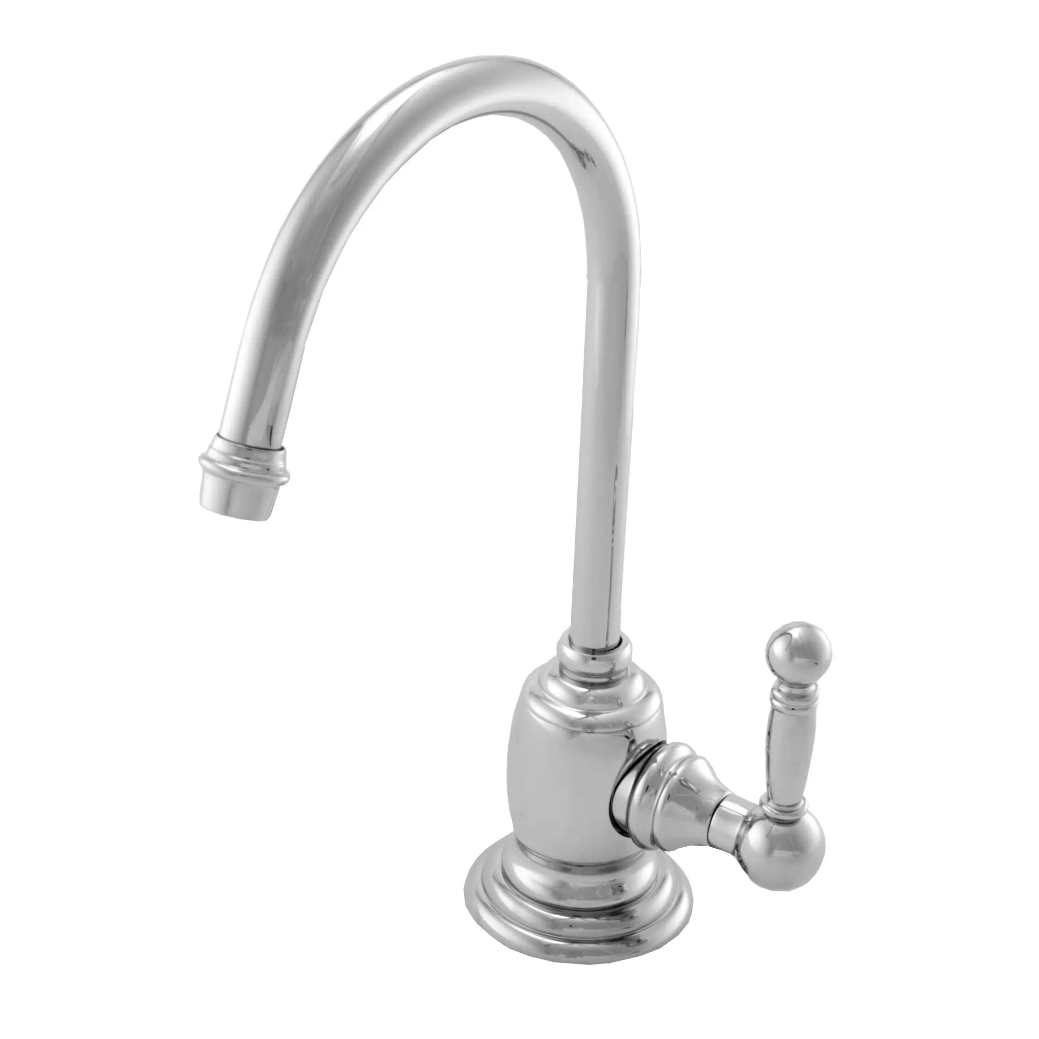 polished chrome water dispenser