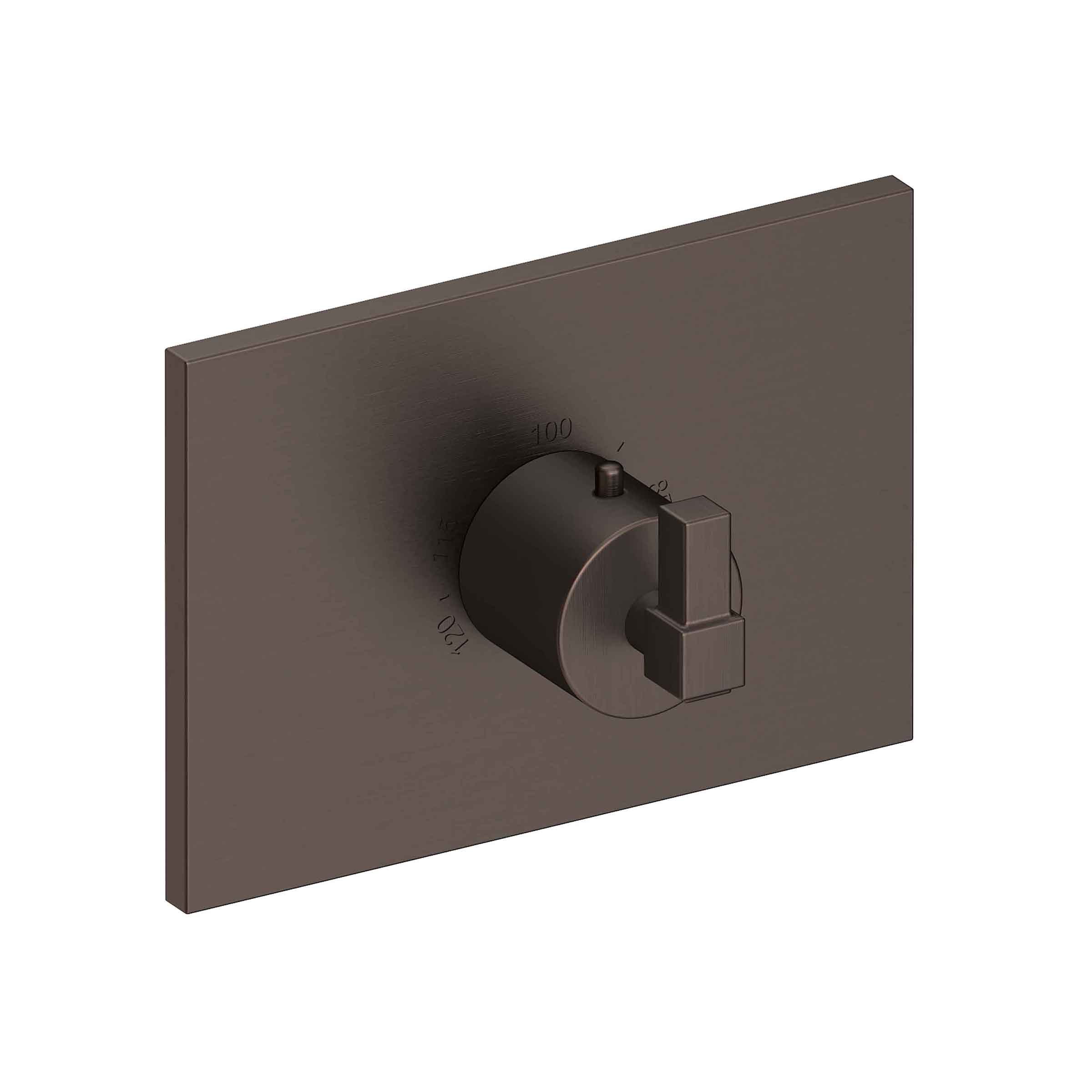 Newport Brass Malvina 3/4" Square Thermostatic Trim Plate with Handle