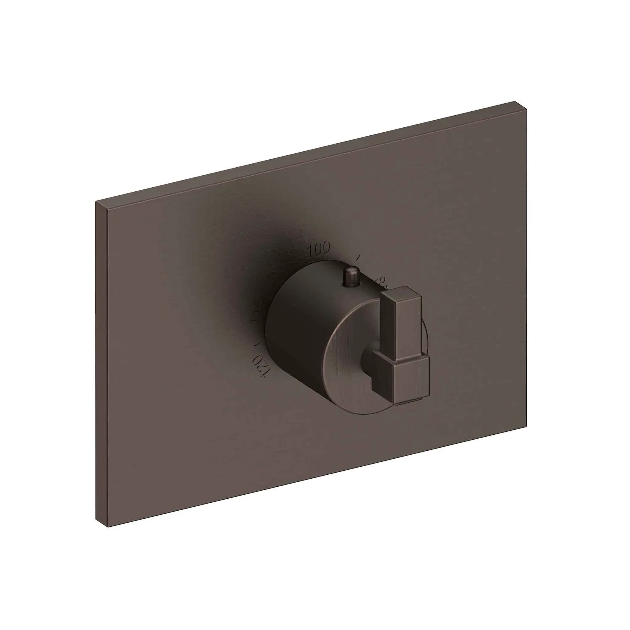 Newport Brass Malvina 3/4" Square Thermostatic Trim Plate with Handle by Newport Brass