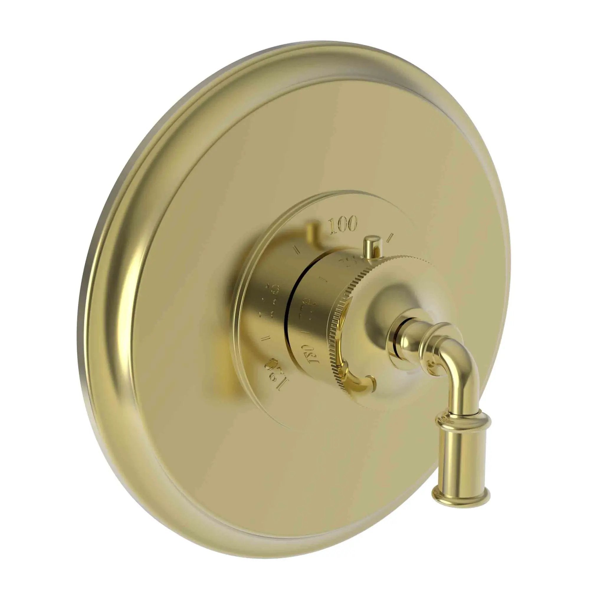 Newport Brass Taft 3/4" Round Thermostatic Trim Plate with Handle by Newport Brass