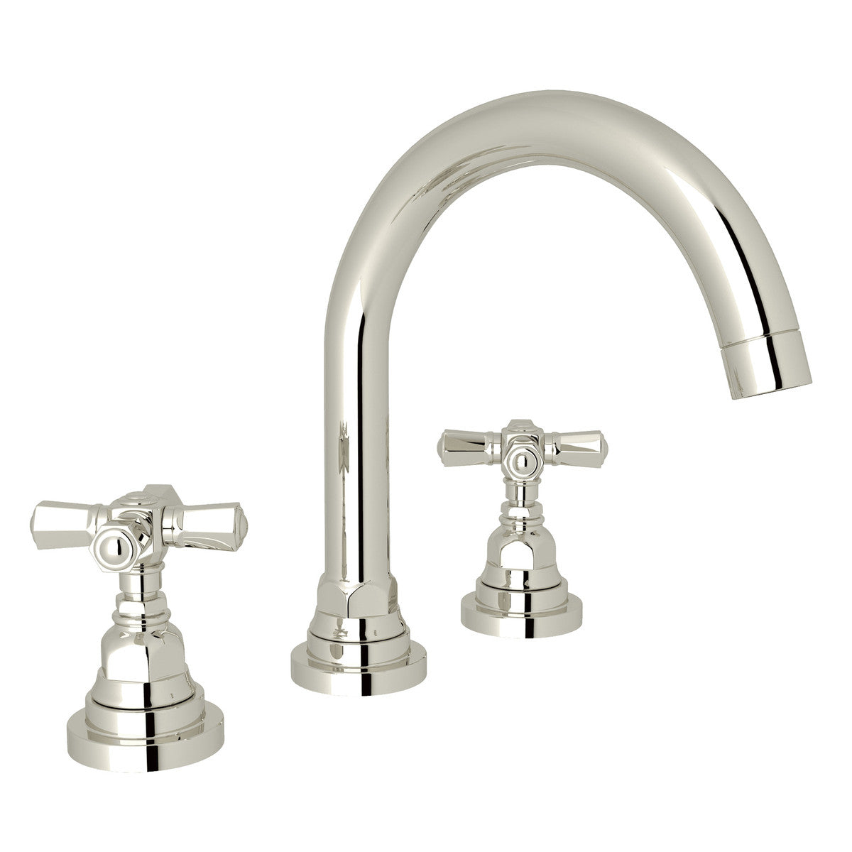 Rohl San Giovanni Widespread Lavatory Faucet with C-Spout