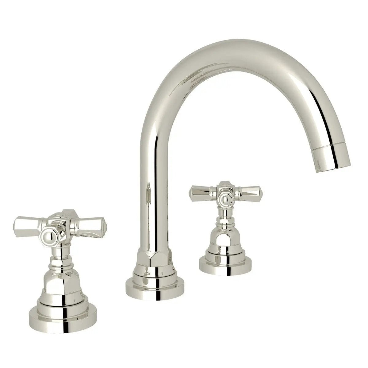 Rohl San Giovanni Widespread Lavatory Faucet with C-Spout by Rohl