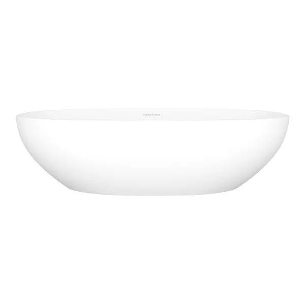 matte white sink