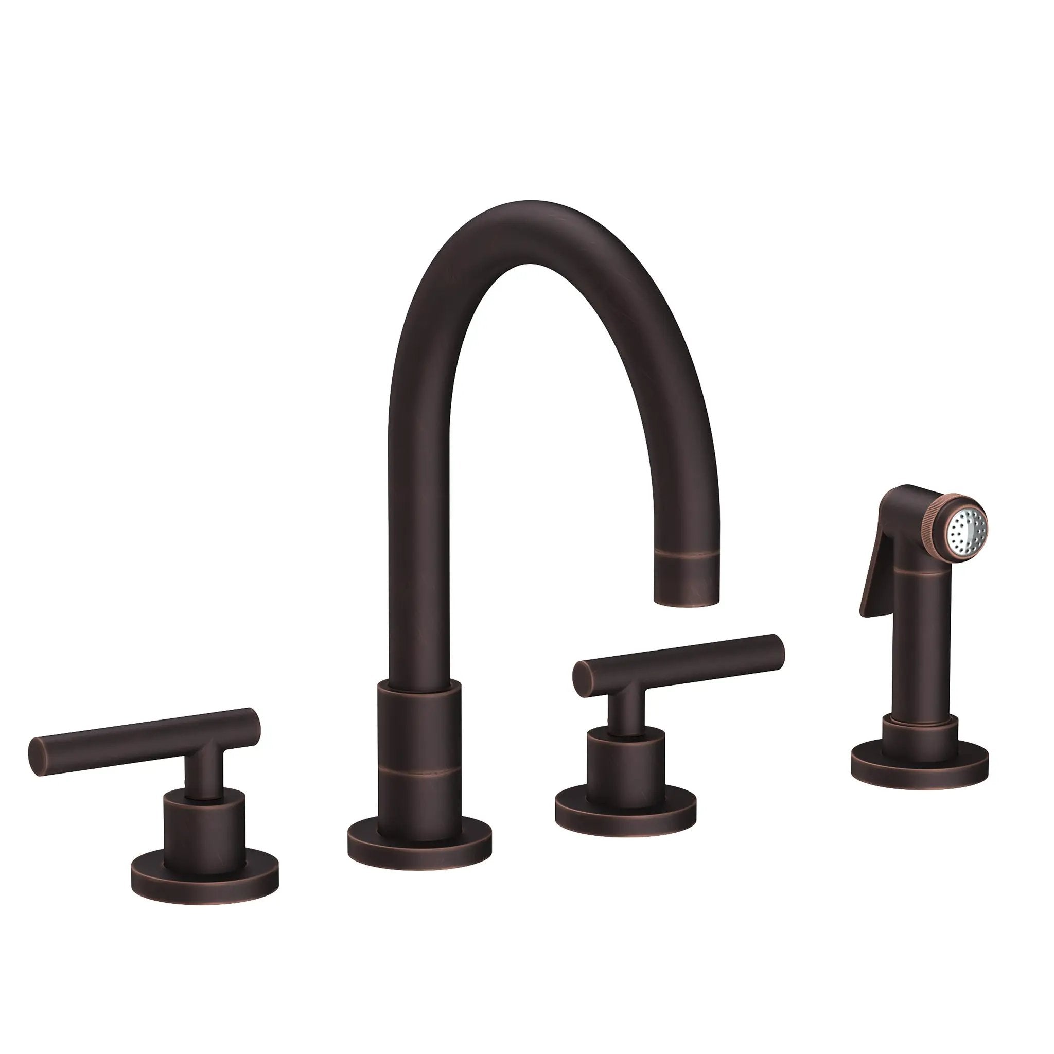 Newport Brass East Linear Kitchen Faucet with Side Spray by Newport Brass