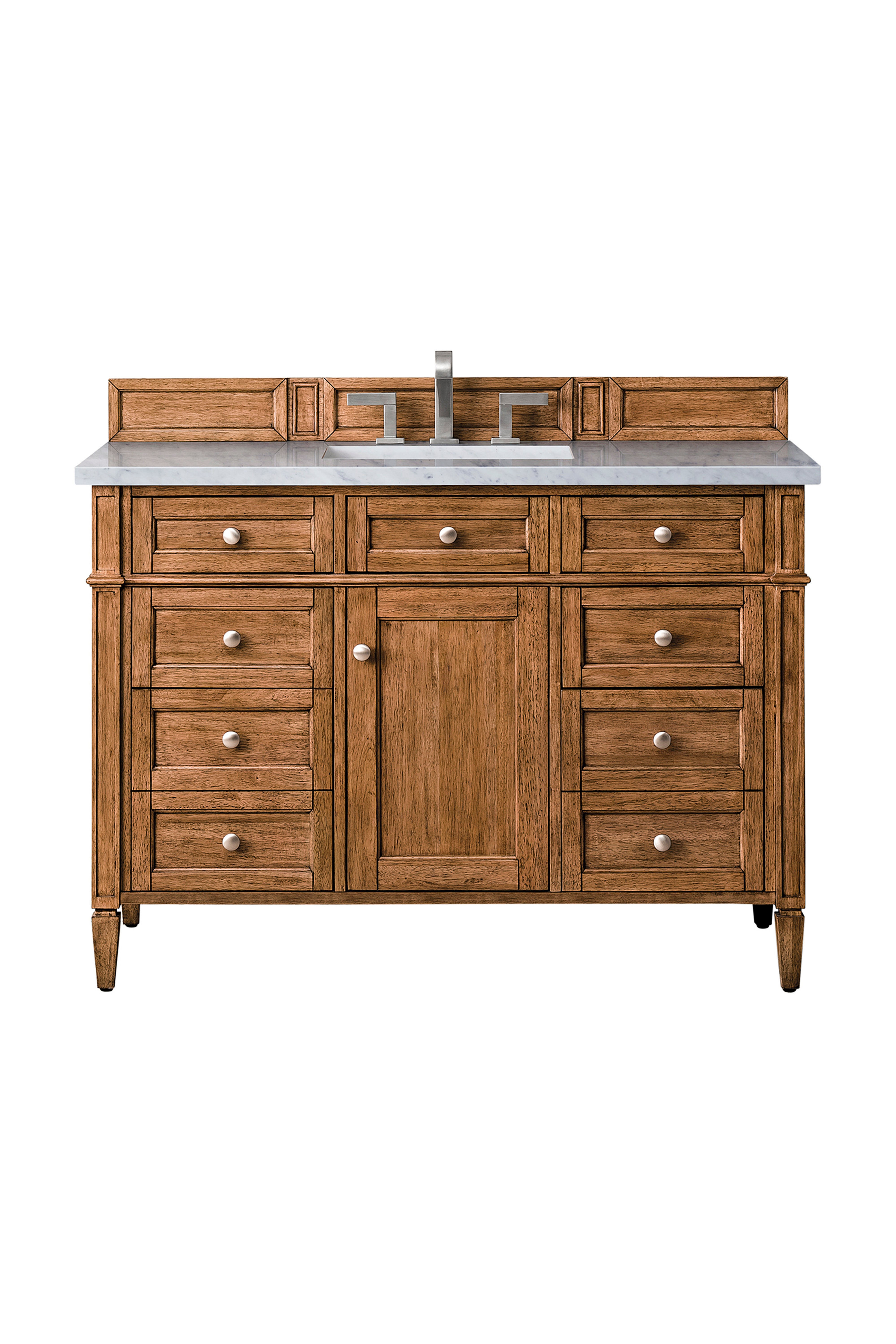 James Martin Vanities Brittany 48" Single Vanity - Saddle Brown