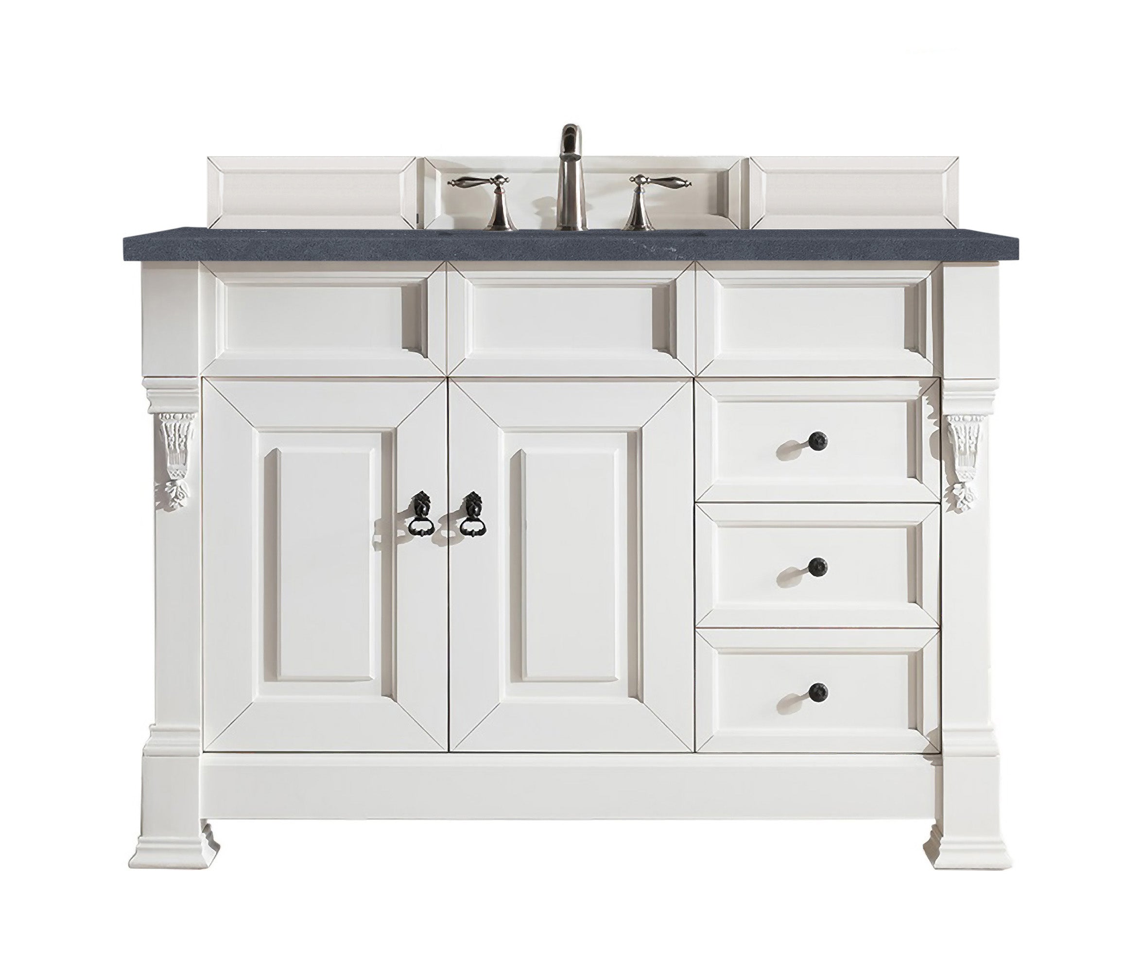 James Martin Vanities Brookfield 48" Single Vanity - Bright White
