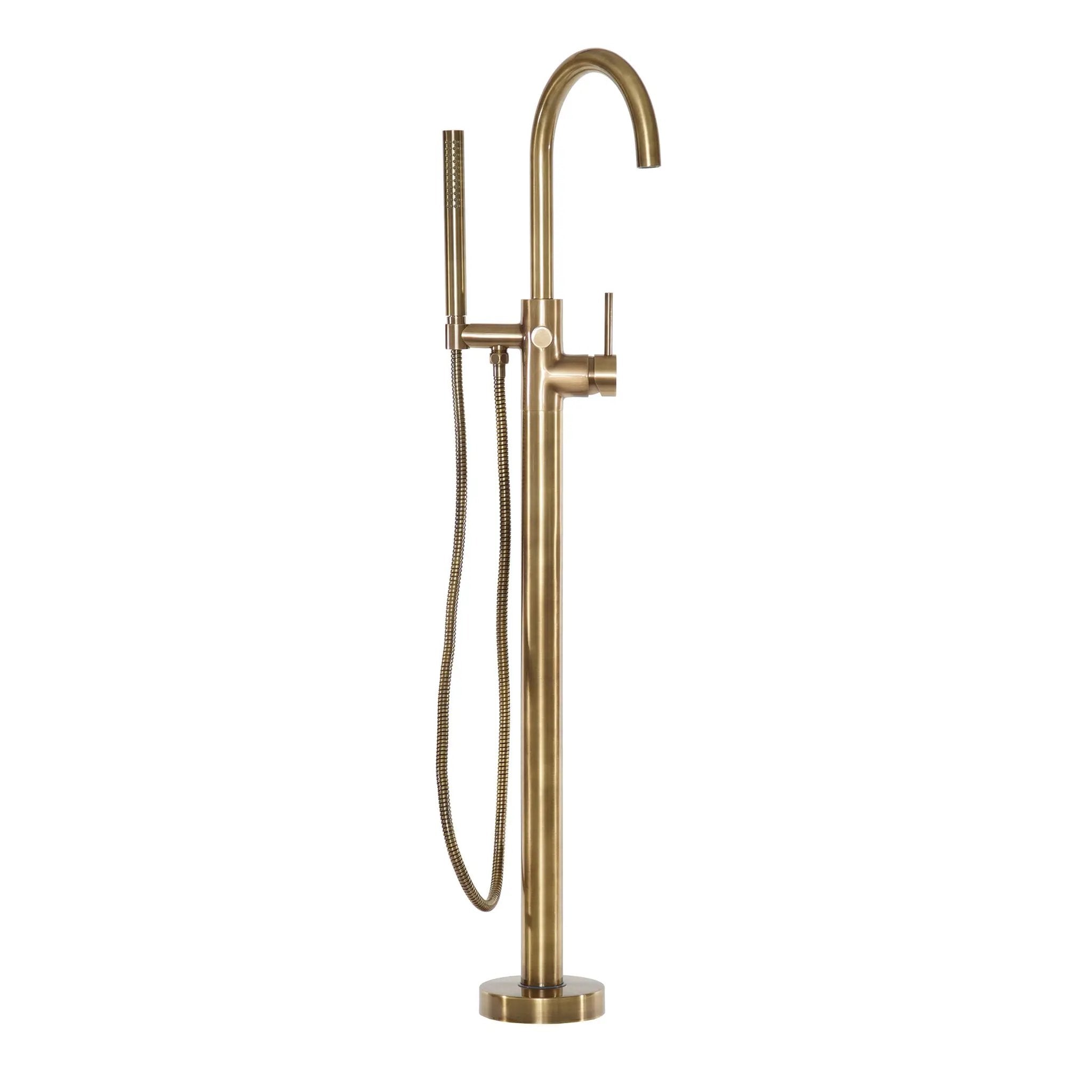 Newport Brass Priya Exposed Tub and Hand Shower Set - Free Standing by Newport Brass