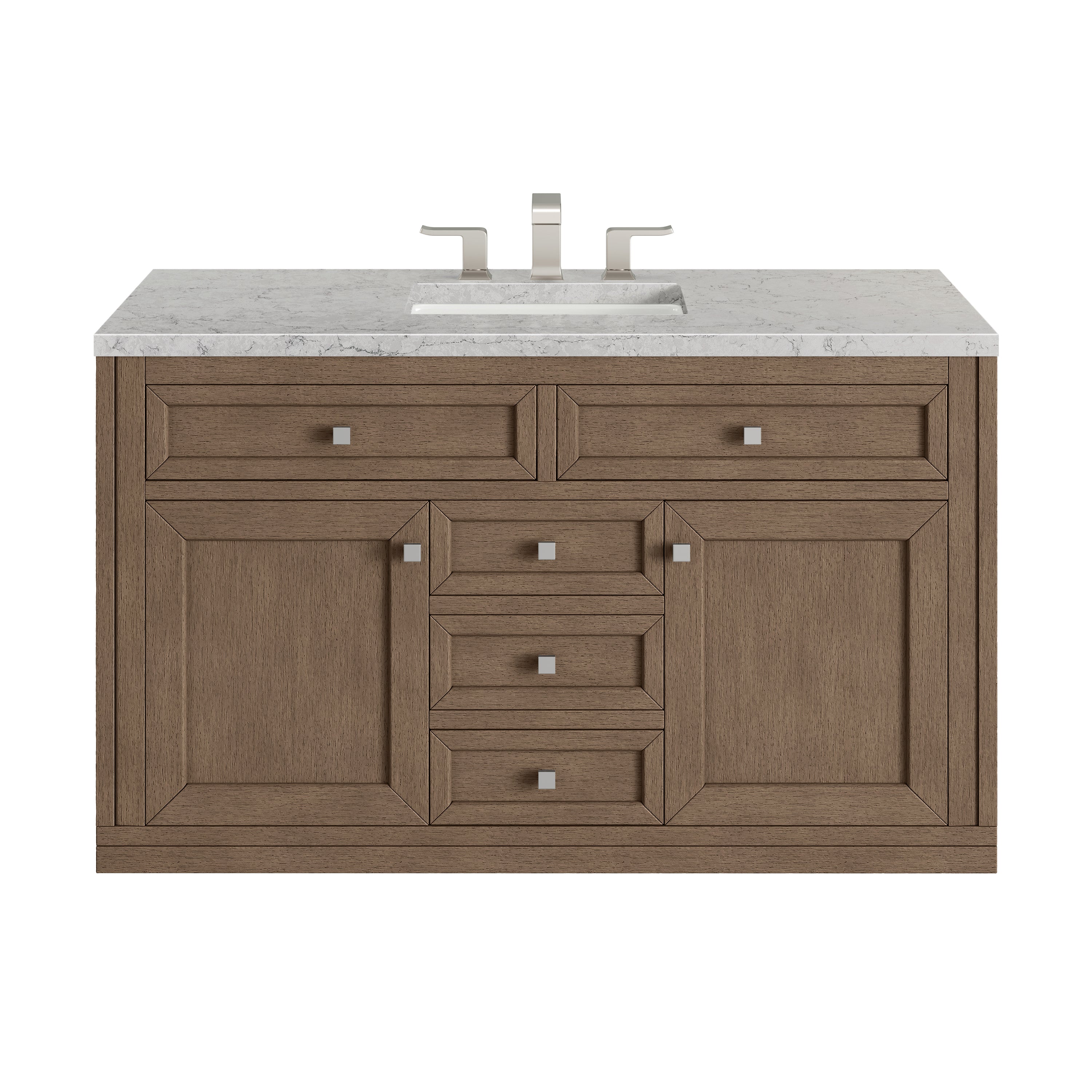 James Martin Vanities Chicago 48" Single Vanity - Whitewashed Walnut