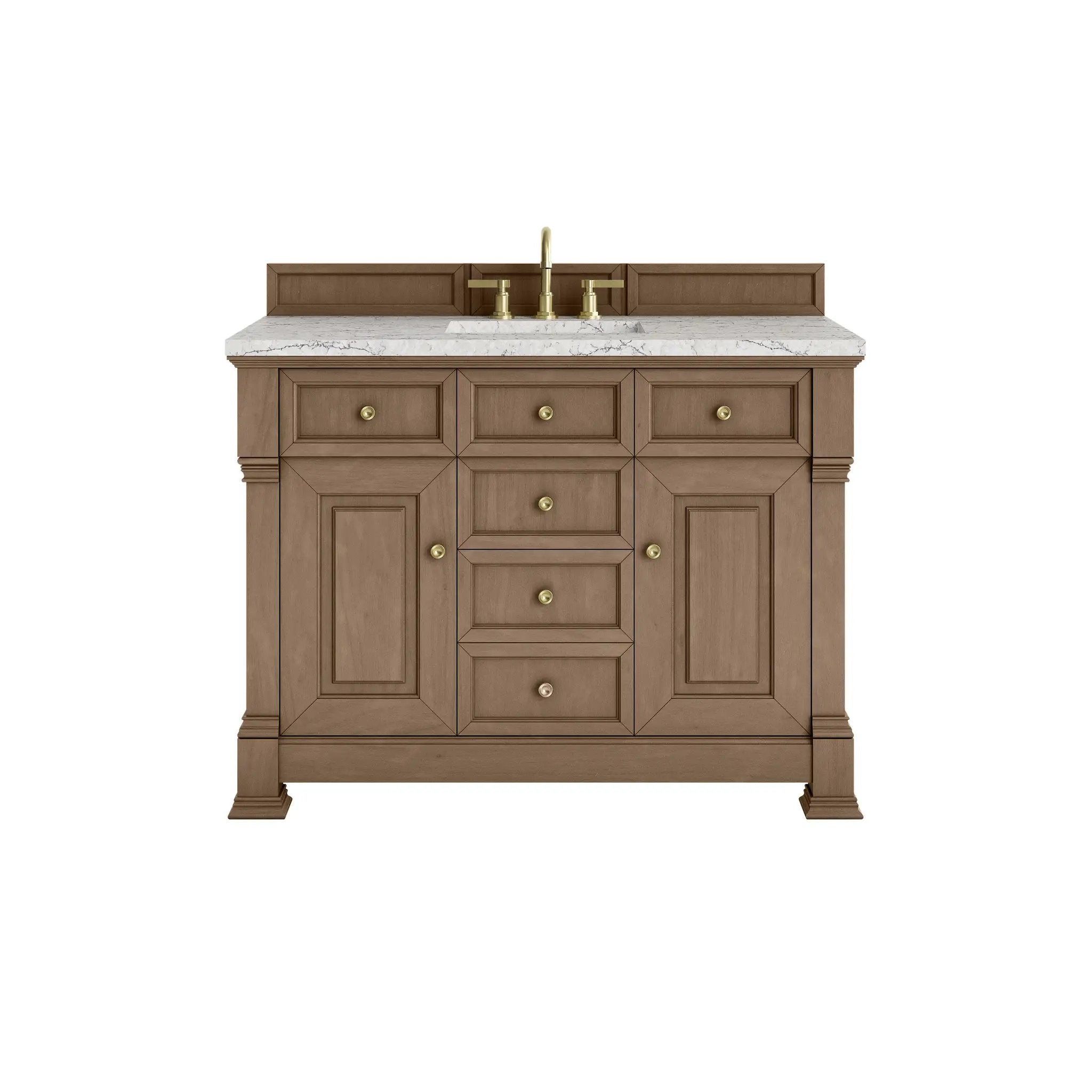 James Martin Brookfield 48" Single Vanity Set - Pecan by James Martin Vanities