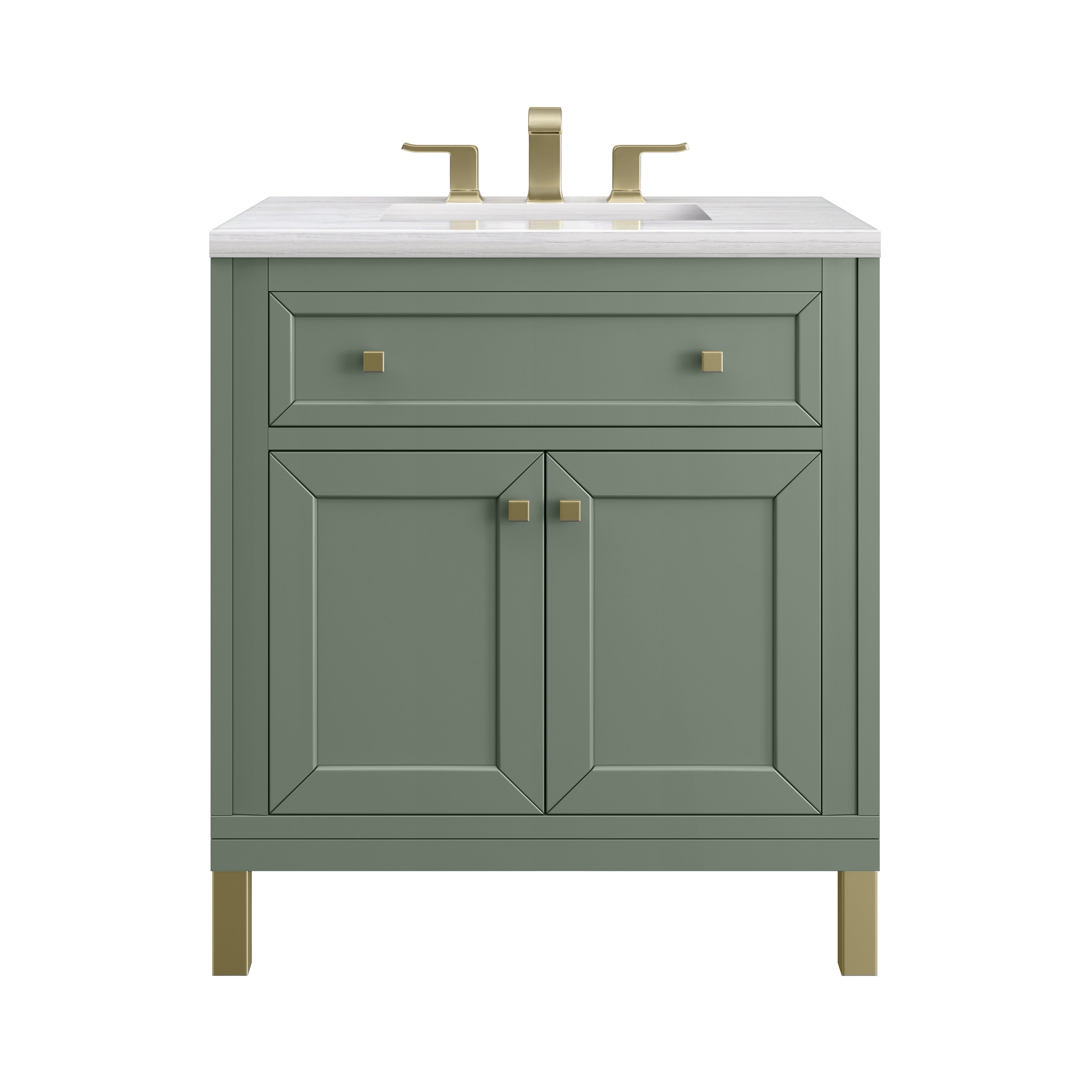 arctic fall solid surface top vanity
