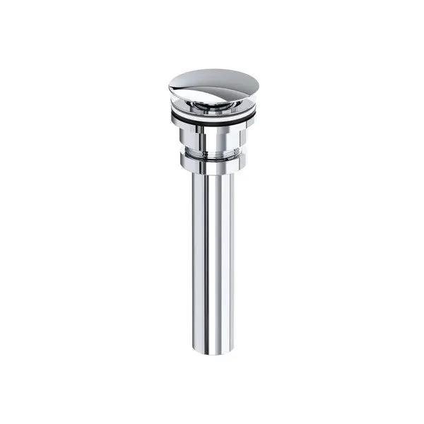 polished chrome drain
