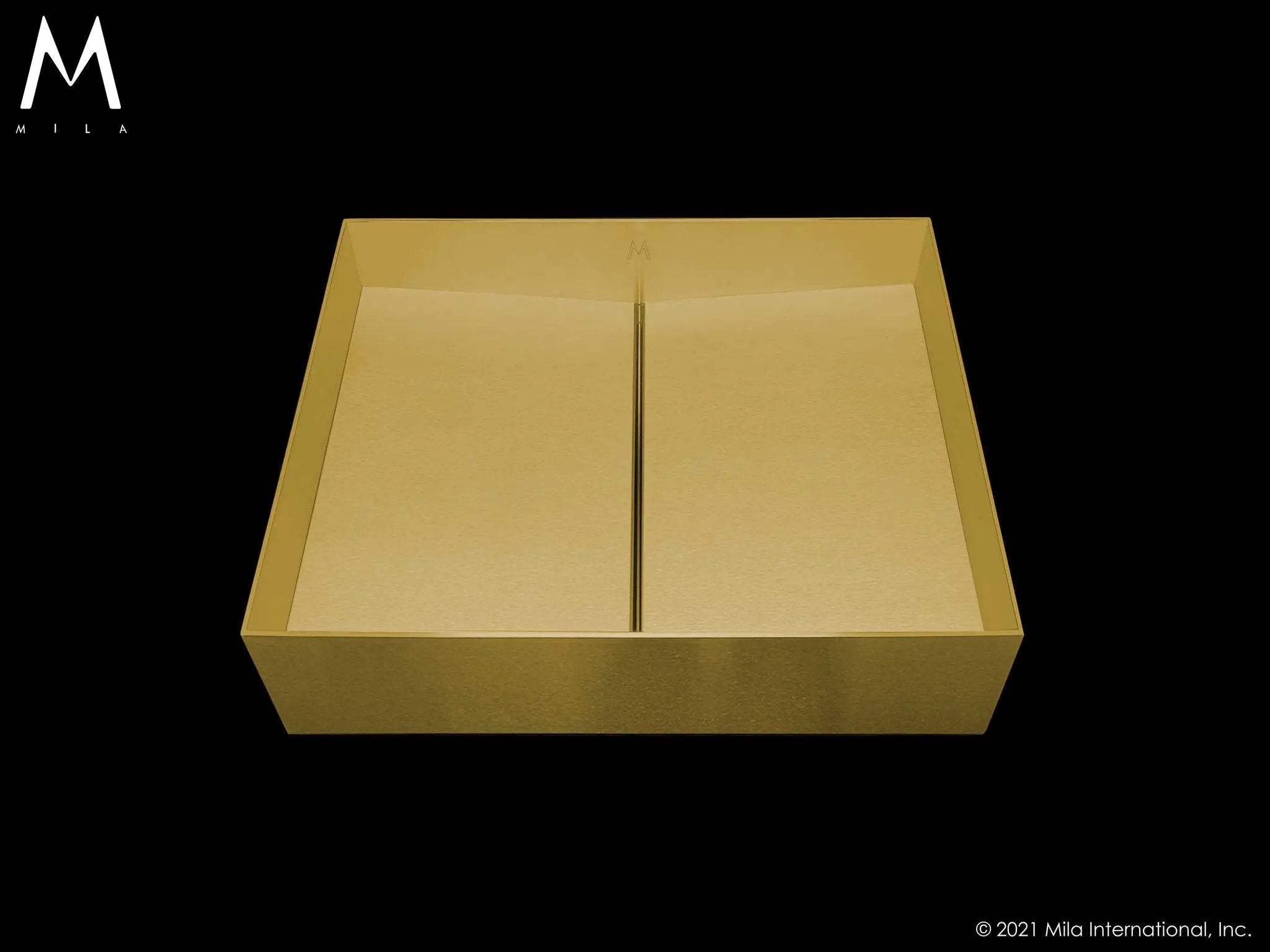 MILA VESSEL Bathroom Top-Mount 15.25 x 13.25 Bathroom Sink by Mila International