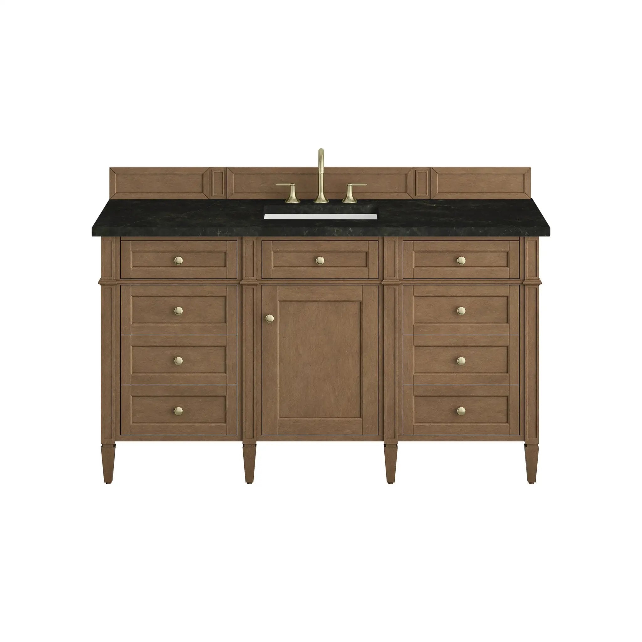 James Martin Brittany 60" Single Vanity Set - Pecan by James Martin Vanities
