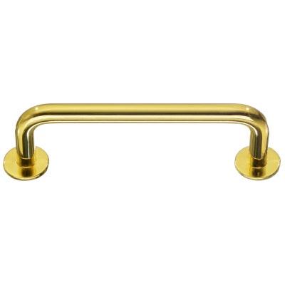 polished brass pull in