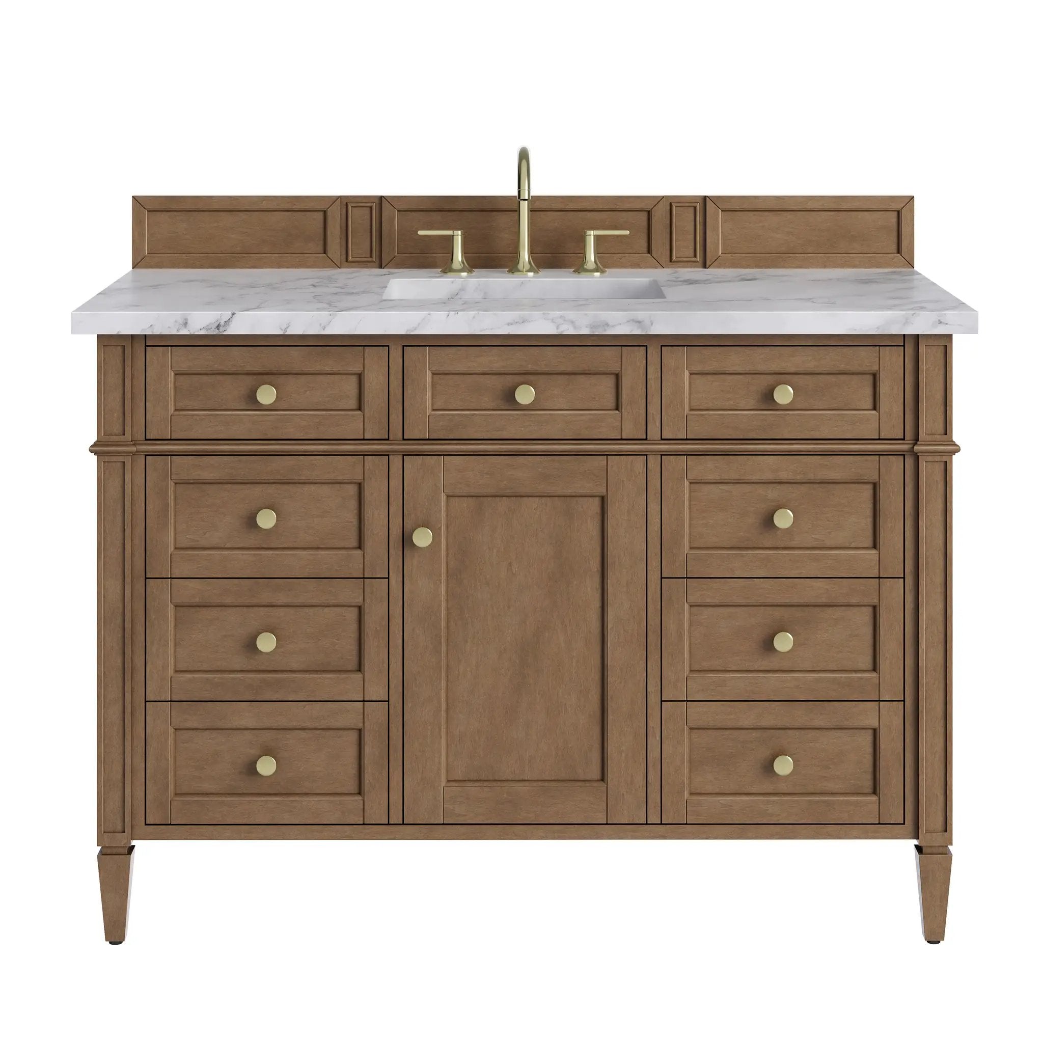 James Martin Brittany 48" Single Vanity Set - Pecan by James Martin Vanities