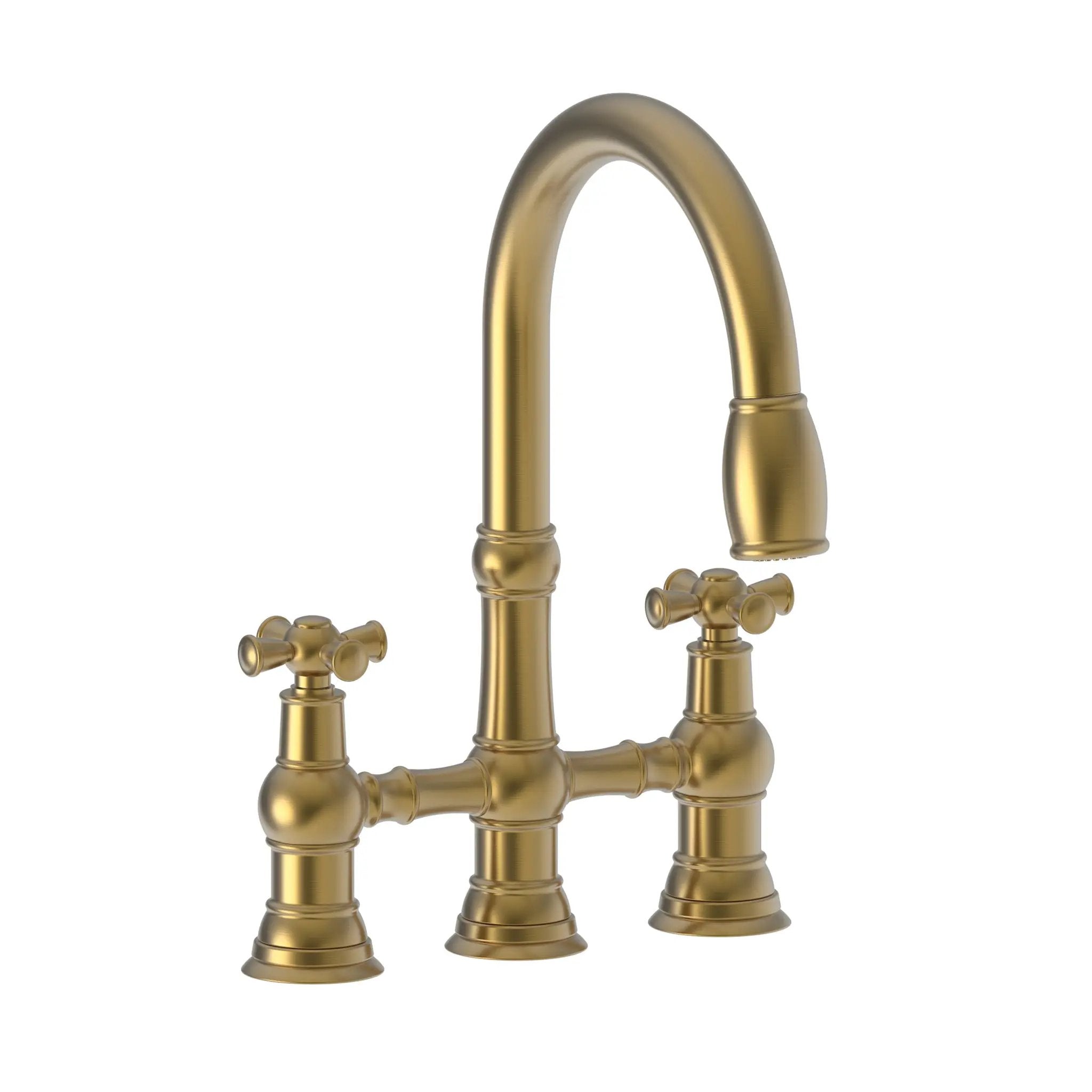 Newport Brass Jacobean Kitchen Bridge Pull-Down Faucet by Newport Brass