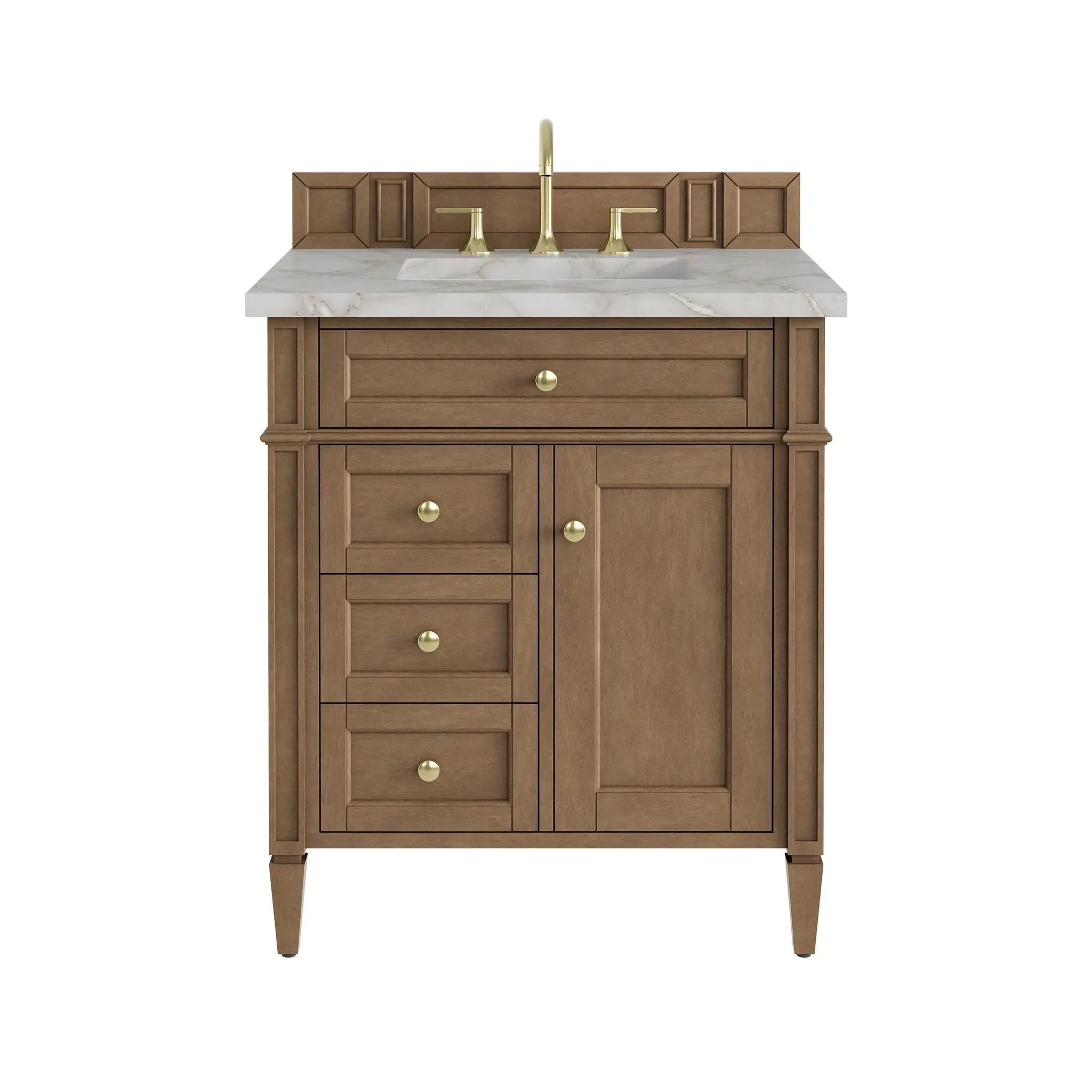 James Martin Brittany 30" Single Vanity Set - Pecan by James Martin Vanities
