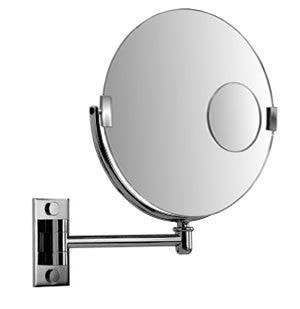 polished chrome mirror