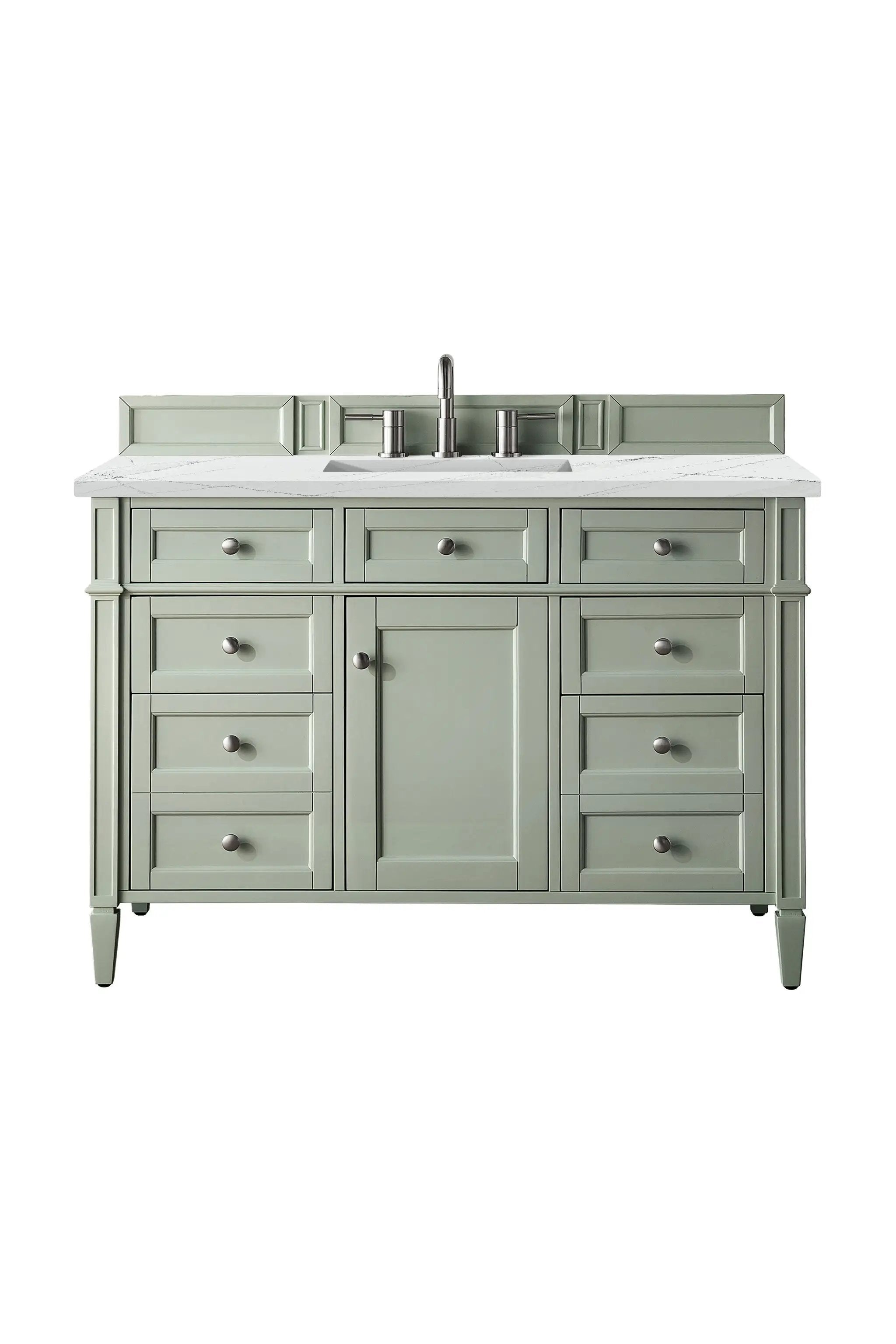 James Martin Brittany 48" Single Vanity Set - Sage Green by James Martin Vanities