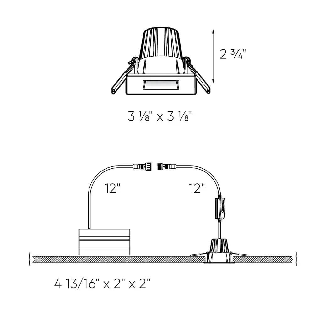 satin nickel light