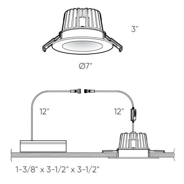 satin nickel light