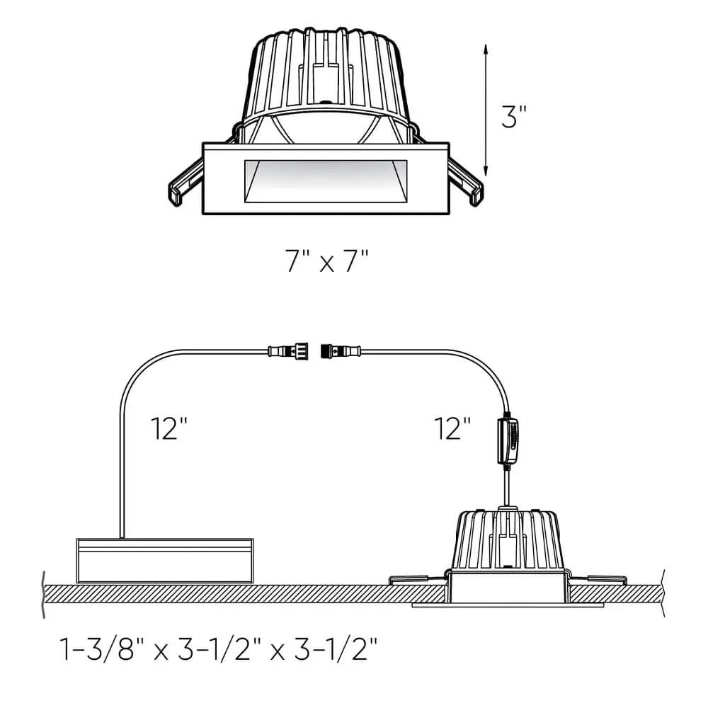 satin nickel light