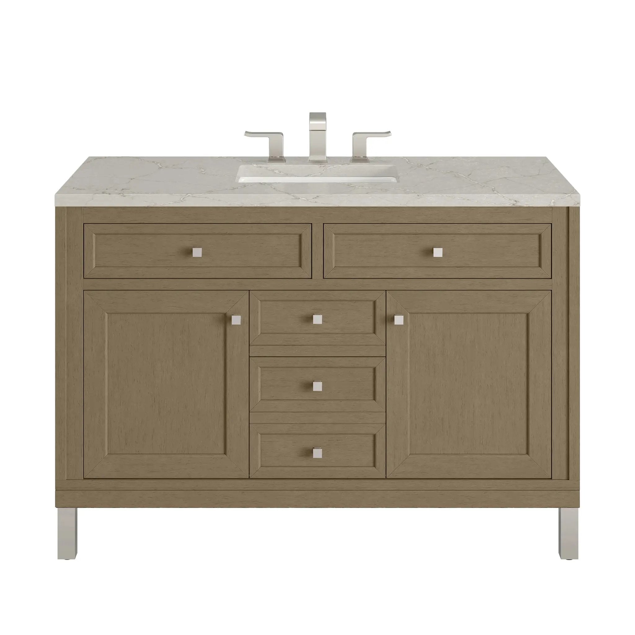 James Martin Chicago 48" Single Vanity Set - Walnut Whisper by James Martin Vanities