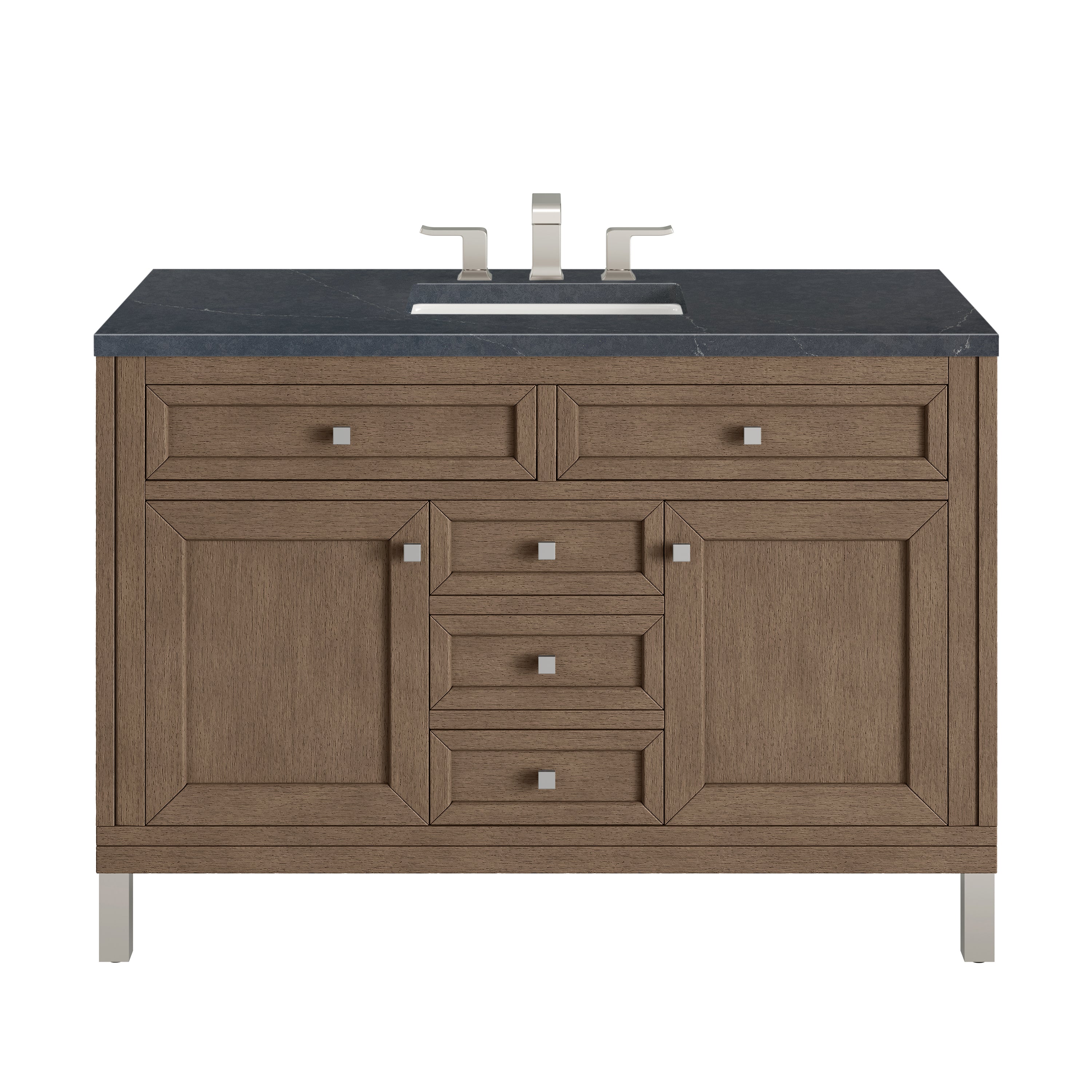 James Martin Vanities Chicago 48" Single Vanity - Whitewashed Walnut
