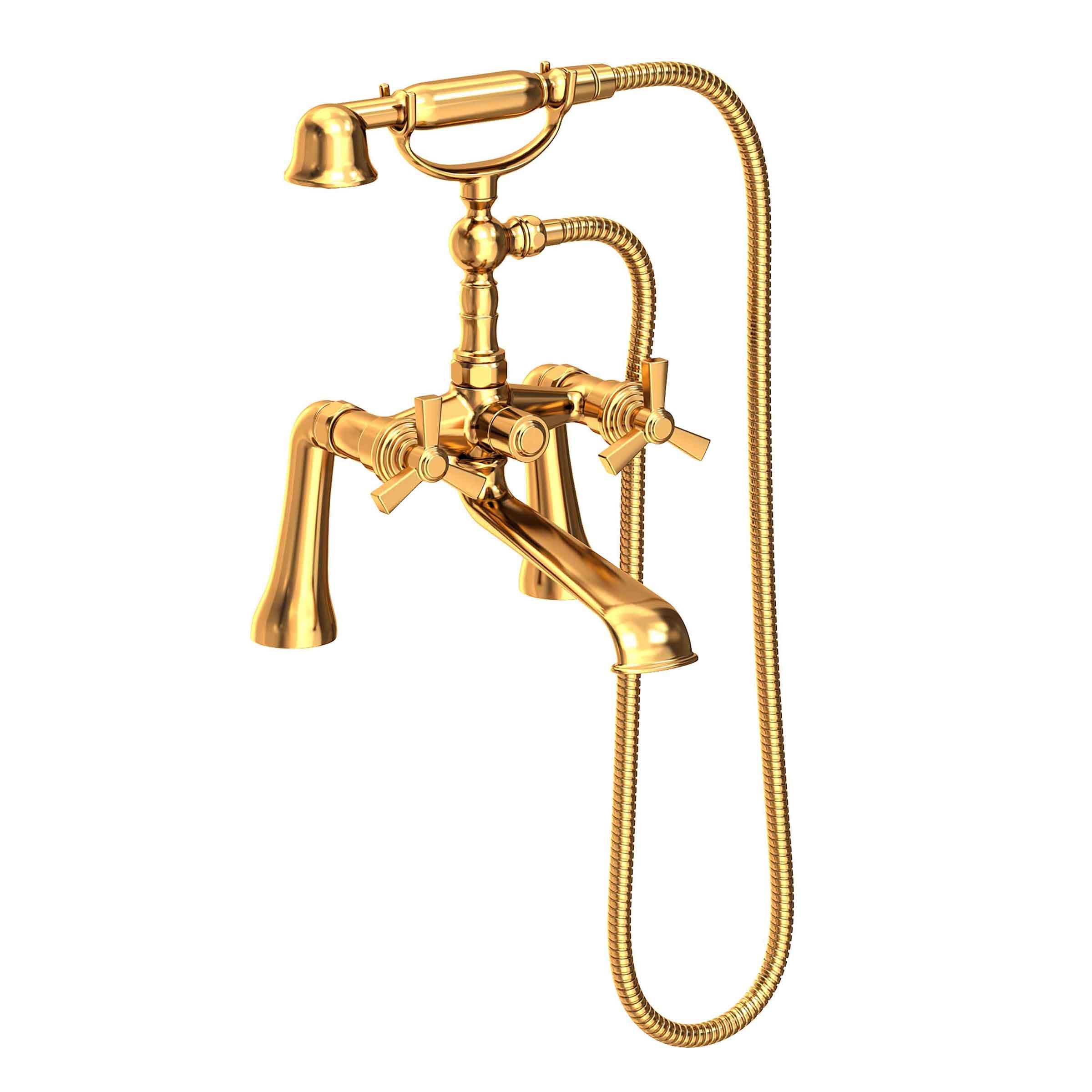 Newport Brass Miro Exposed Tub & Hand Shower Set - Deck Mount