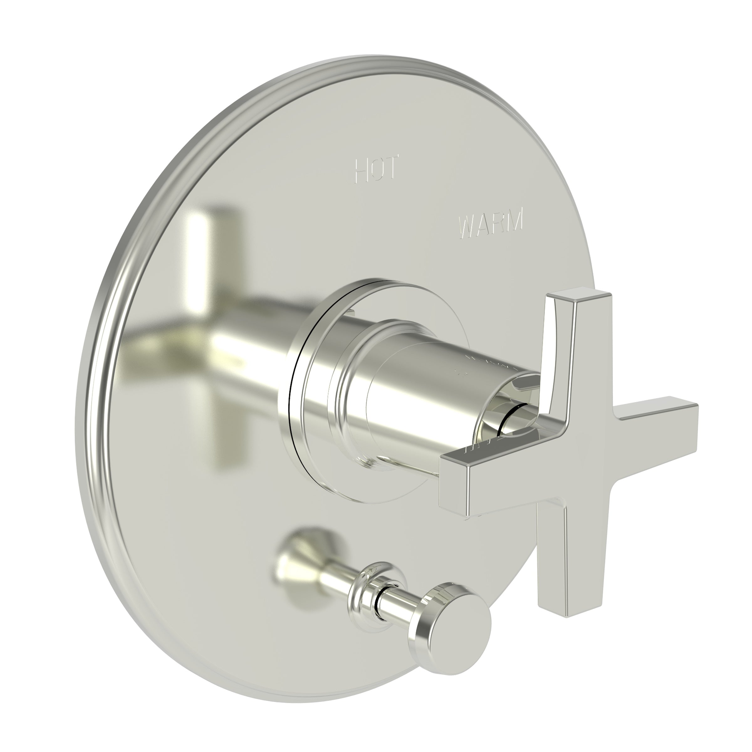 Newport Brass Dorrance Balanced Pressure Tub & Shower Diverter Plate with Handle. Less Showerhead, arm and flange.