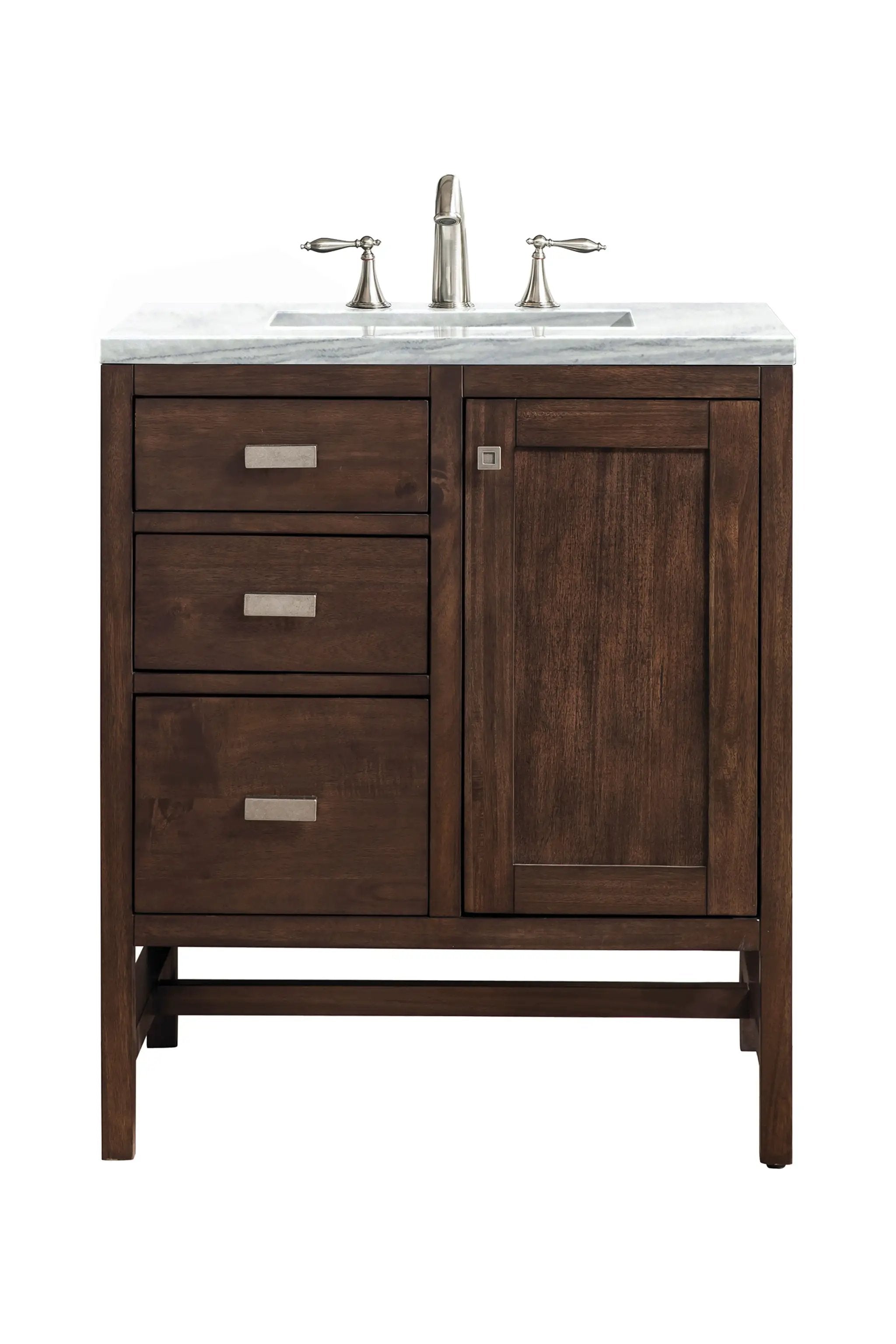 James Martin Addison 30" Single Vanity Set - Mid-Century Acacia by James Martin Vanities