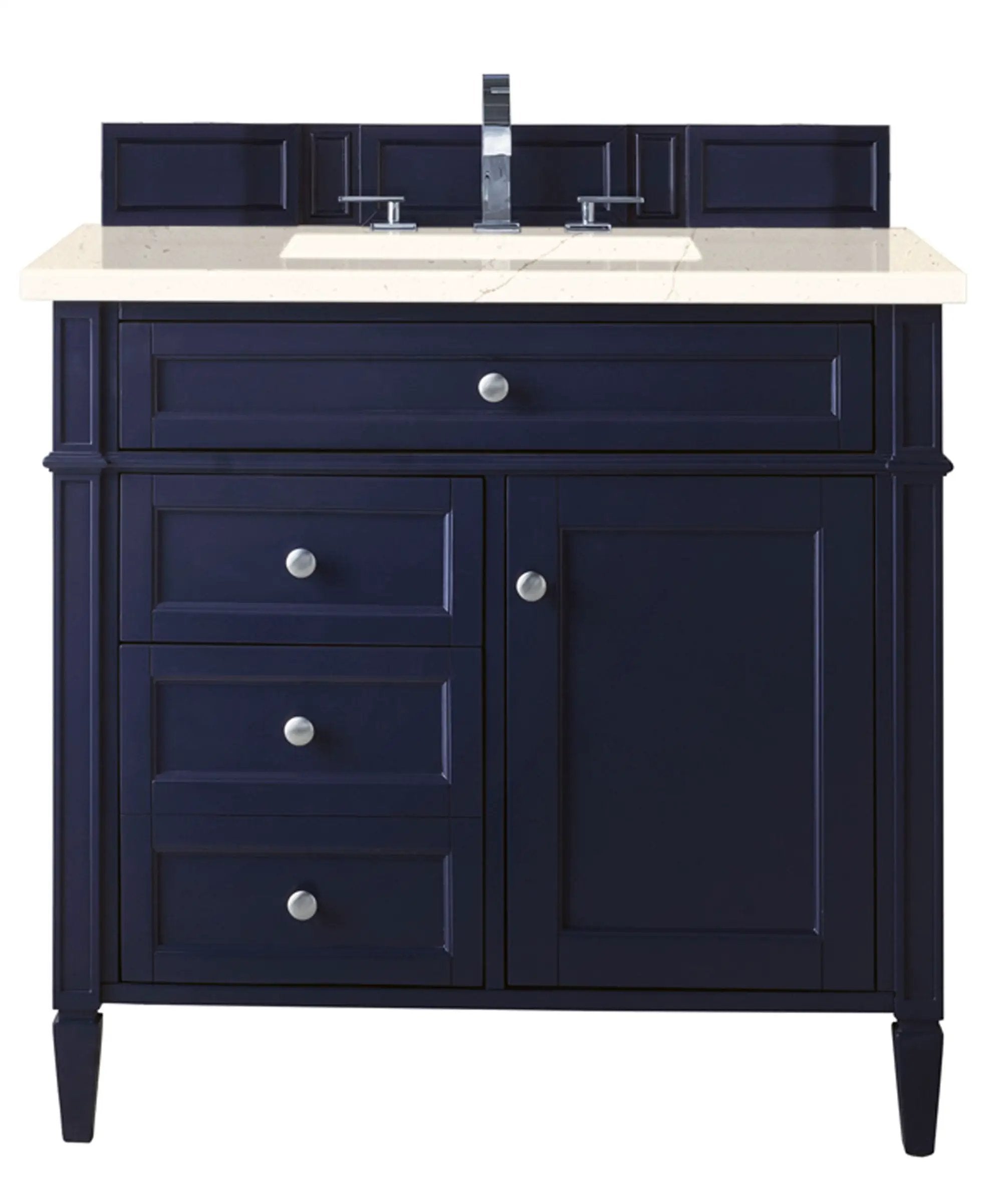James Martin Brittany 36" Single Vanity Set - Victory Blue by James Martin Vanities