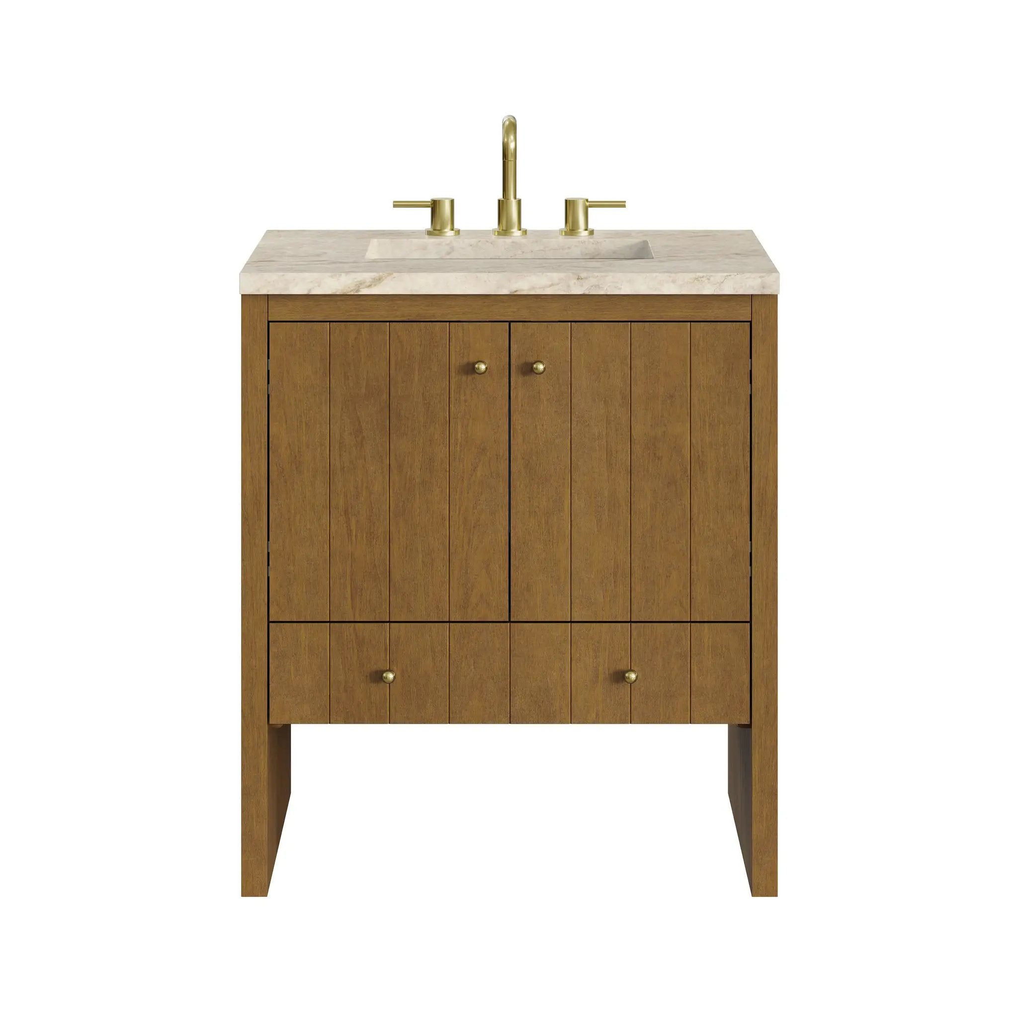 James Martin Hudson 30" Single Vanity Set - Honey Oak by James Martin Vanities