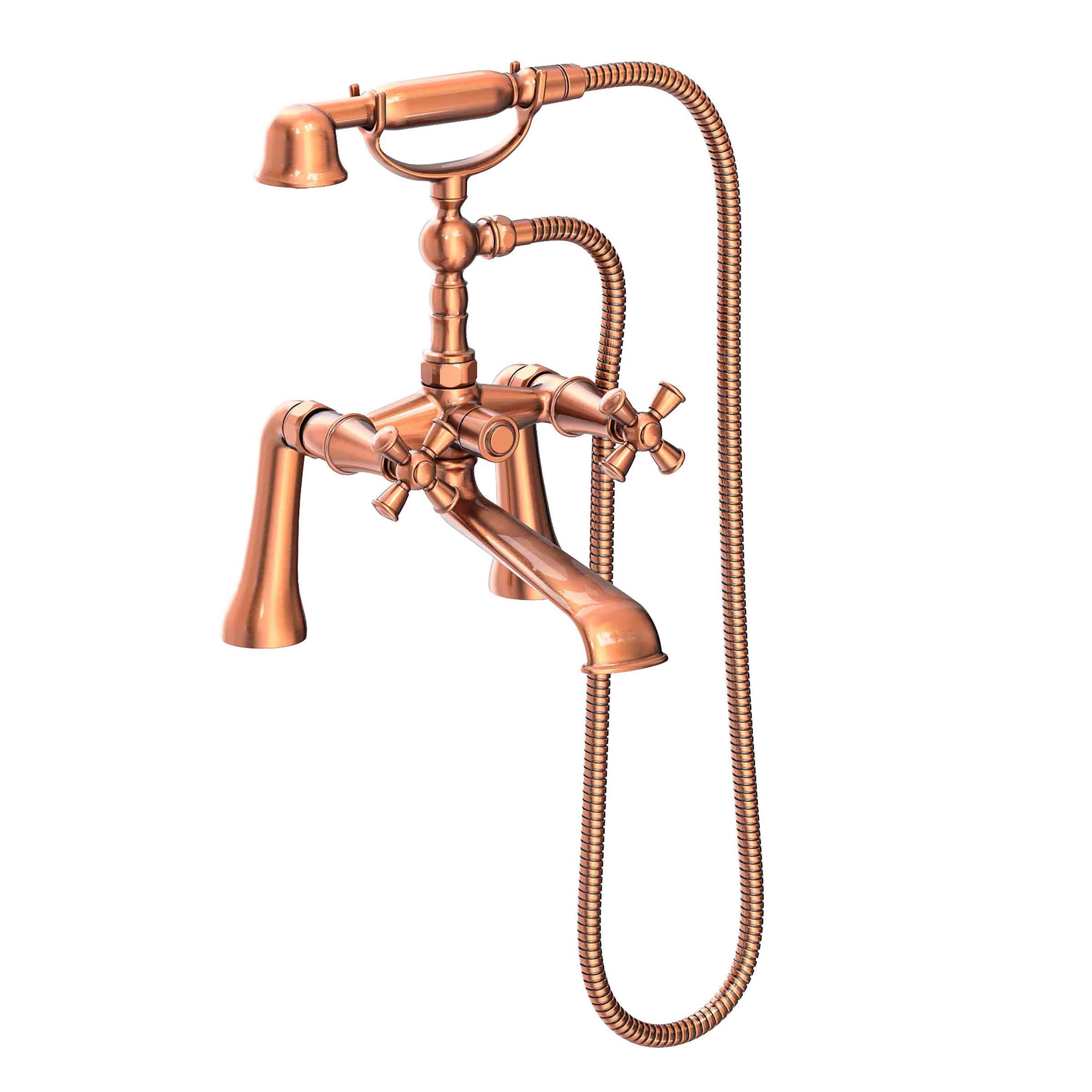 Newport Brass Aylesbury Exposed Tub & Hand Shower Set - Deck Mount