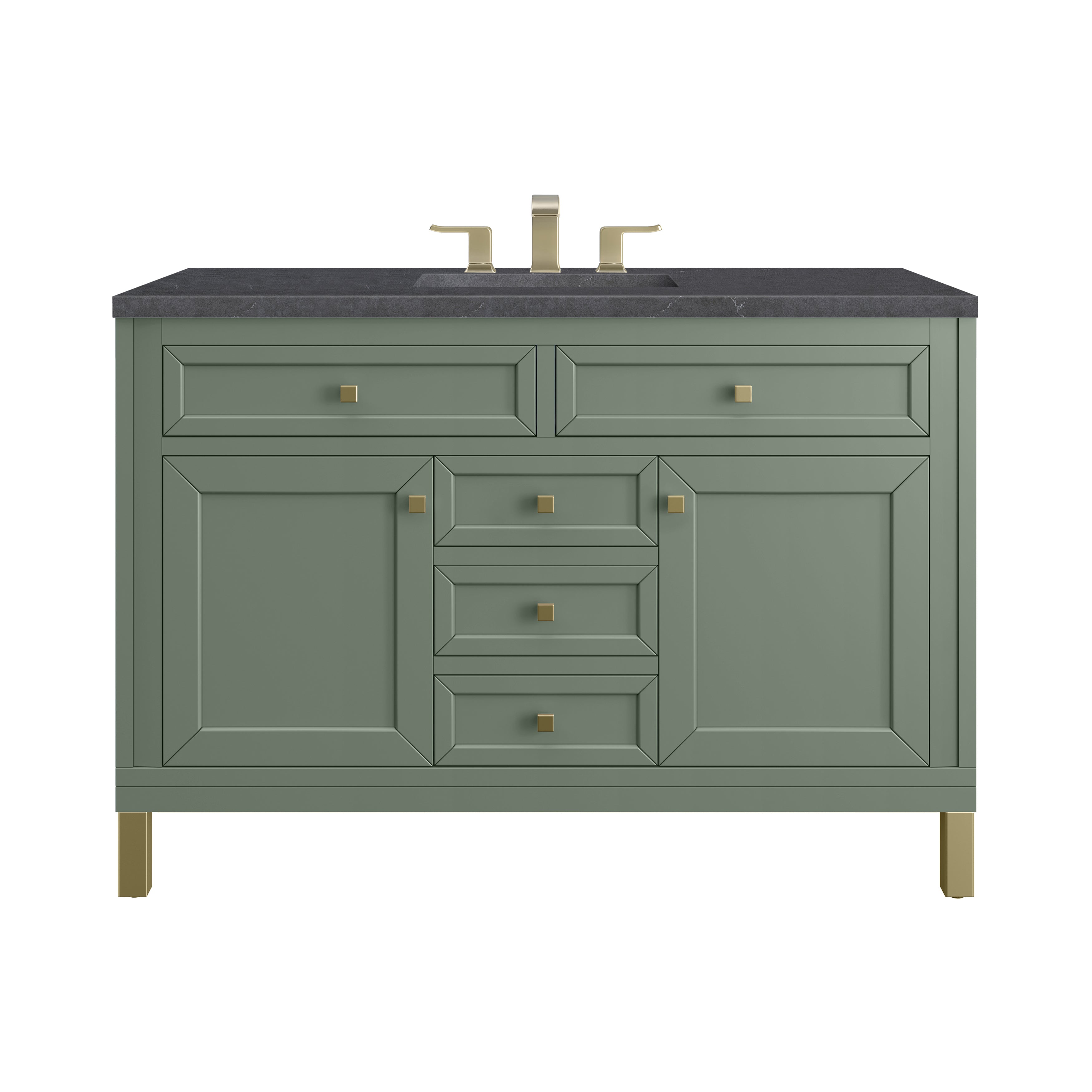 James Martin Vanities Chicago 48" Single Vanity - Smokey Celadon