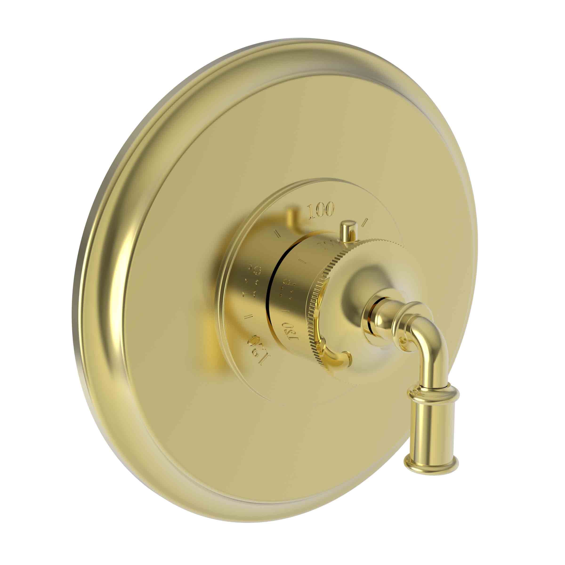 Newport Brass Taft 3/4" Round Thermostatic Trim Plate with Handle