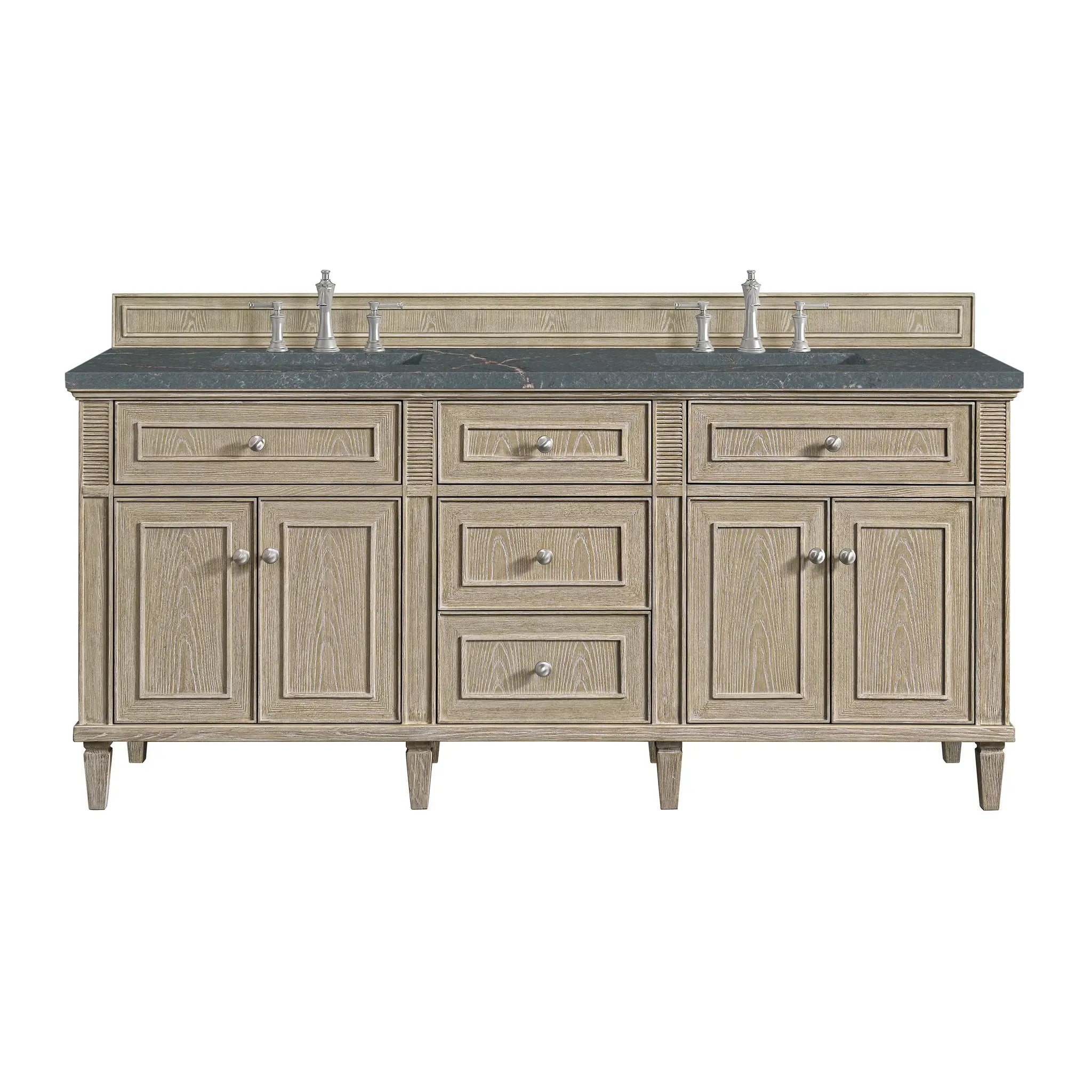 James Martin Lorelai 72" Double Vanity Set - Whitewashed Oak by James Martin Vanities