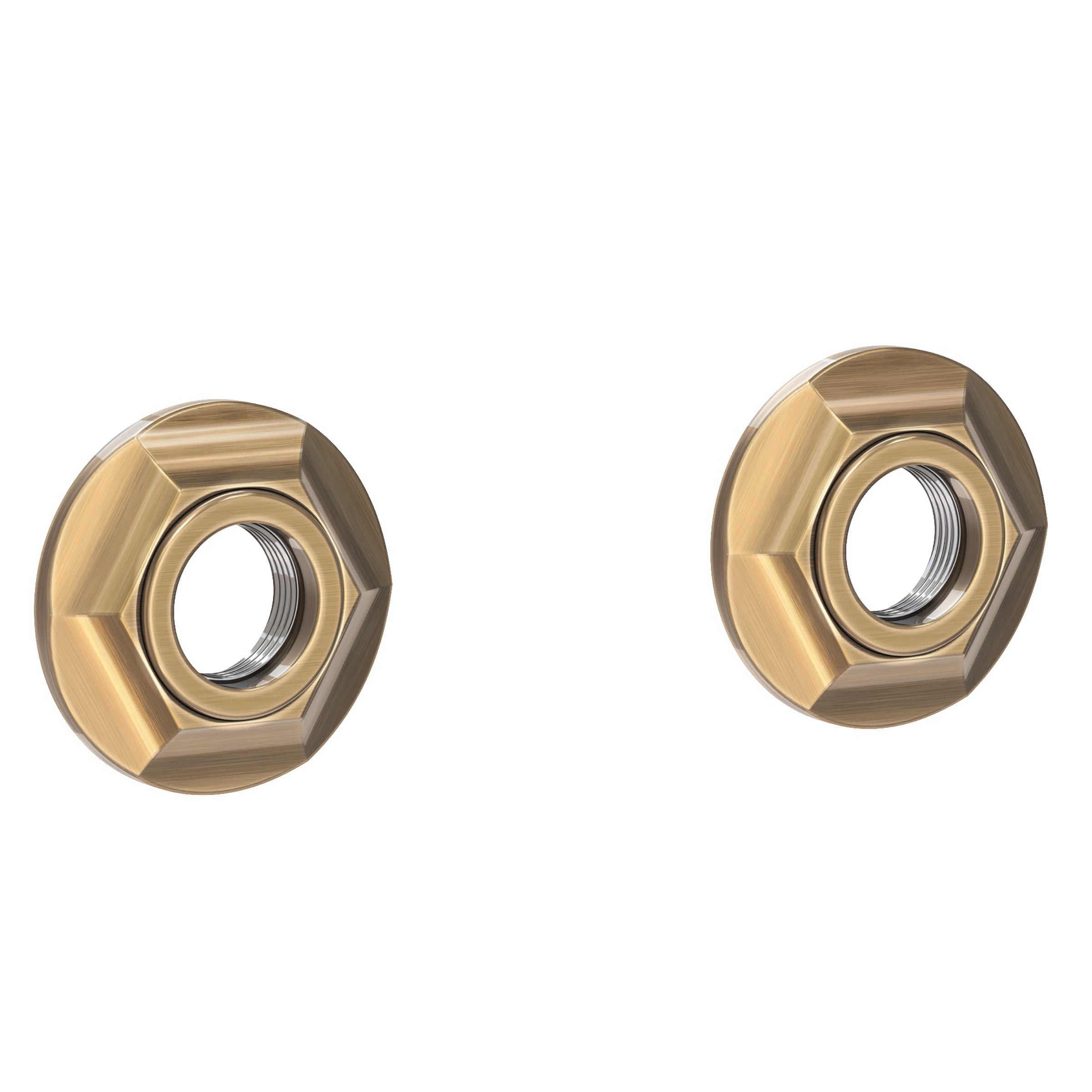 Newport Brass Metropole Grab Bar Decorative Rings & Mounting Kit