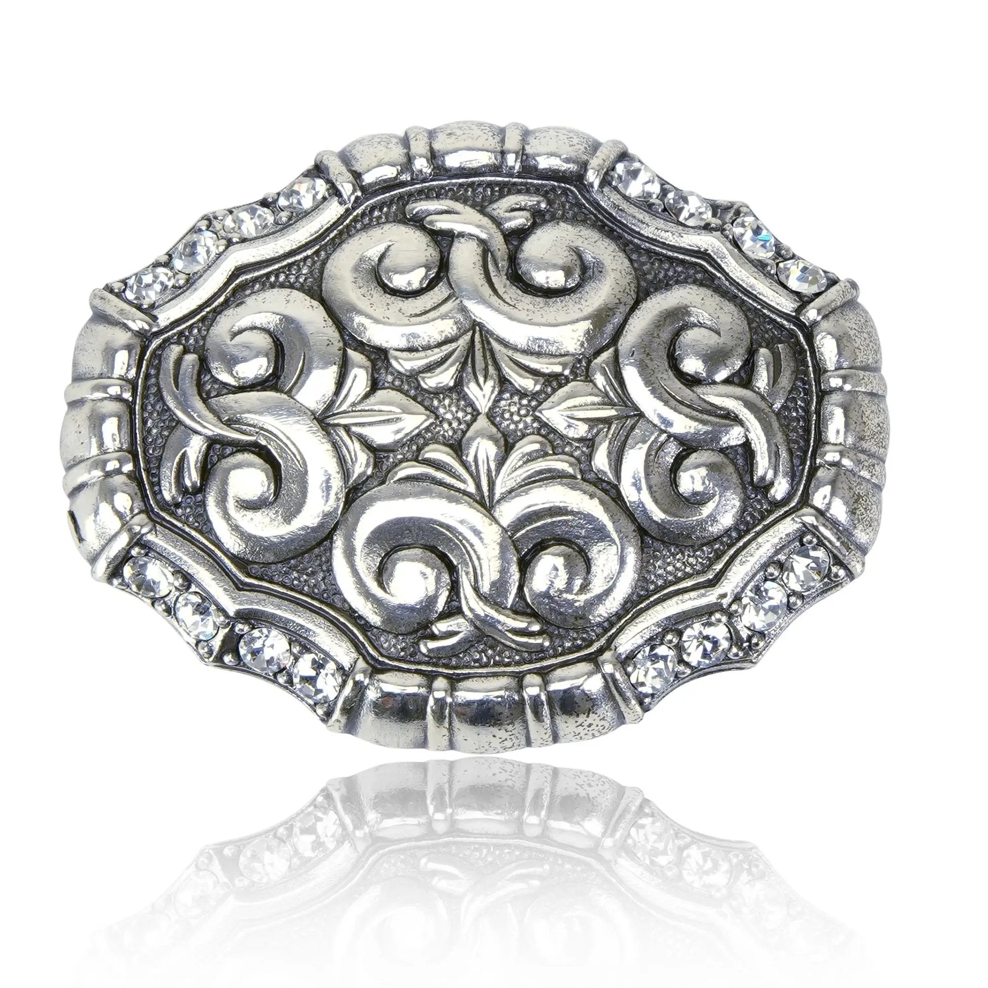 burnish silver knob