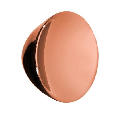 polished copper knob