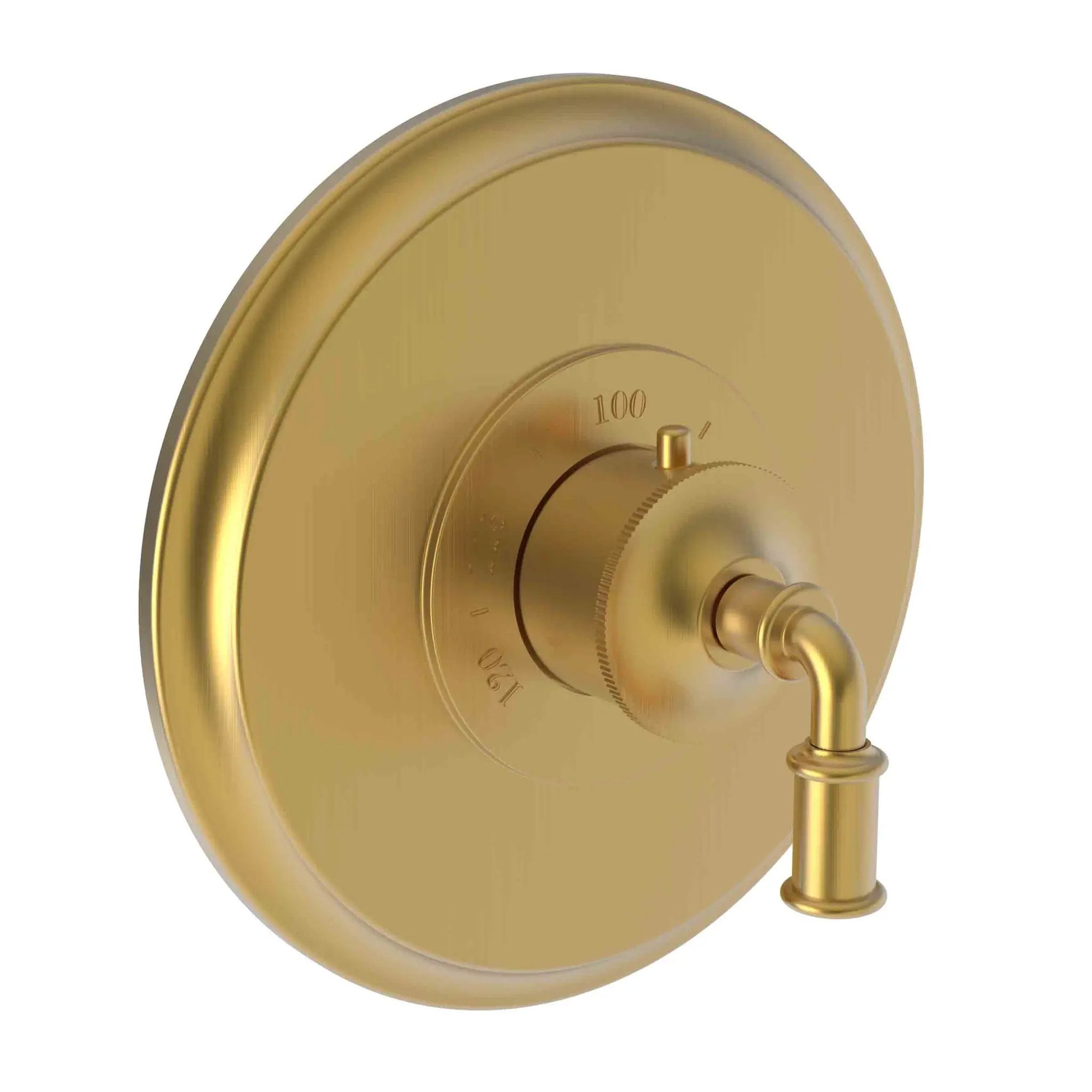 Newport Brass Taft 3/4" Round Thermostatic Trim Plate with Handle by Newport Brass